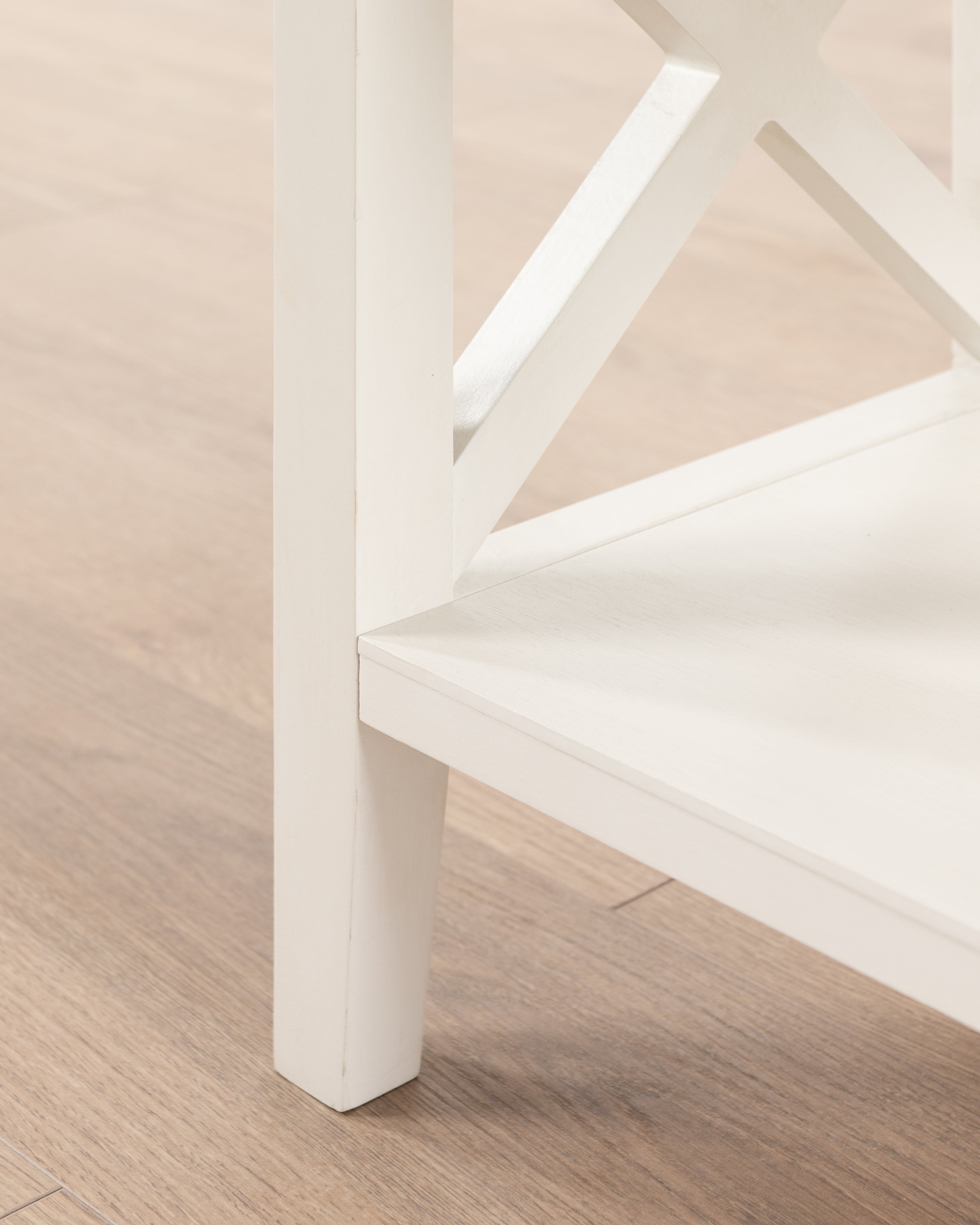 BOOKSHELF 5TIER WHITE
