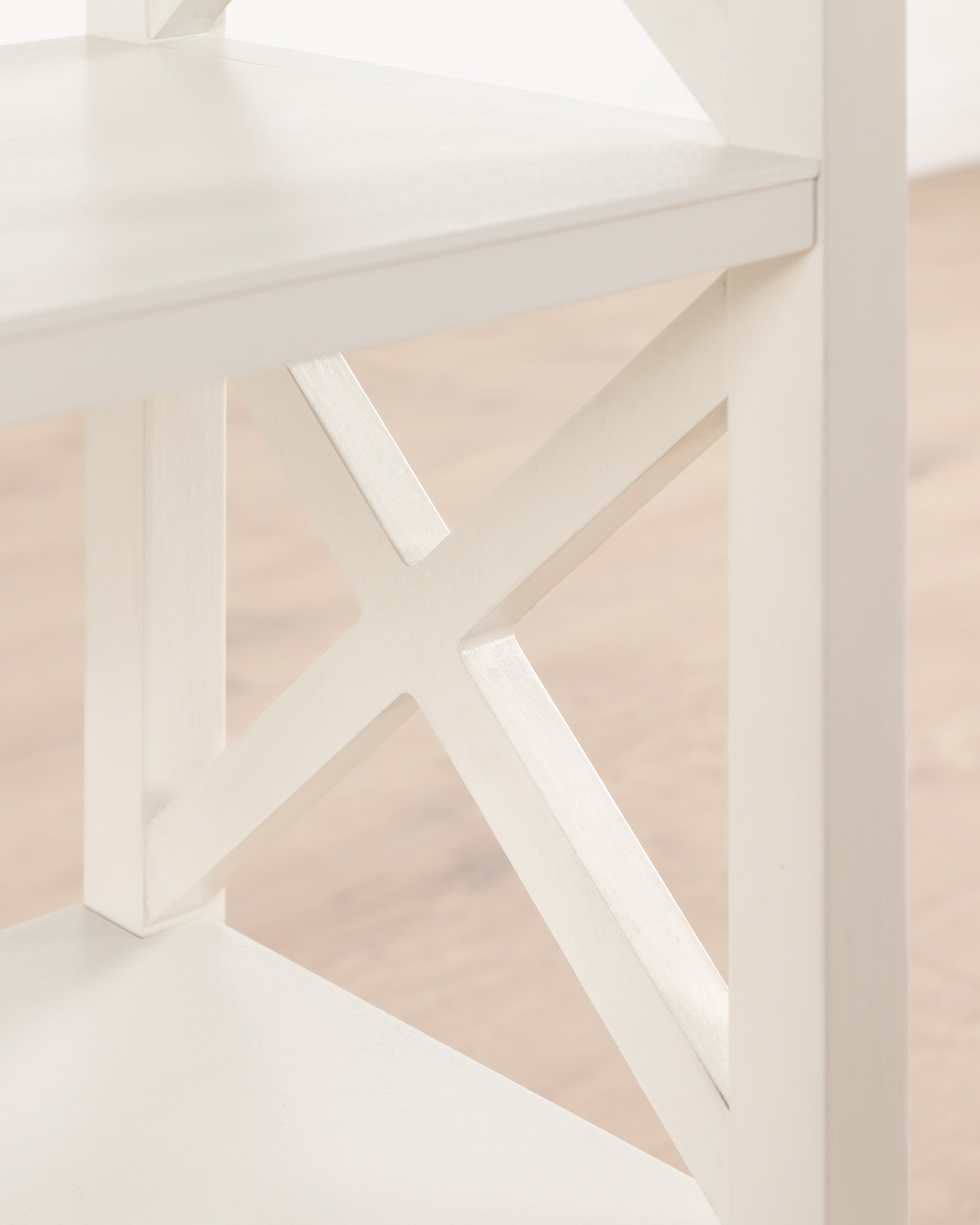 BOOKSHELF 5TIER WHITE