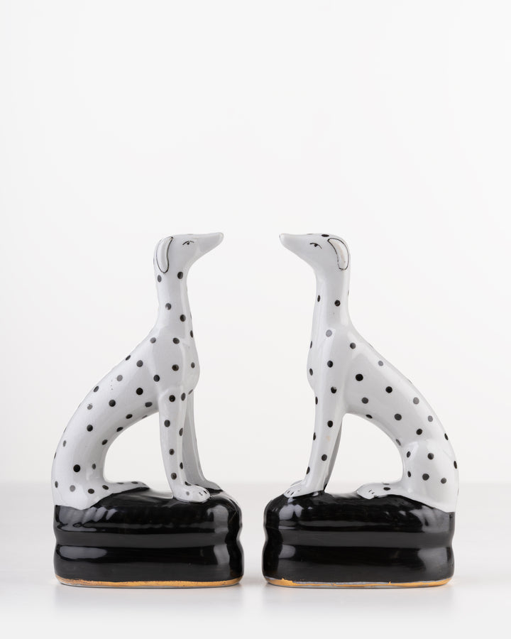 Albert & Victoria Dog Statues