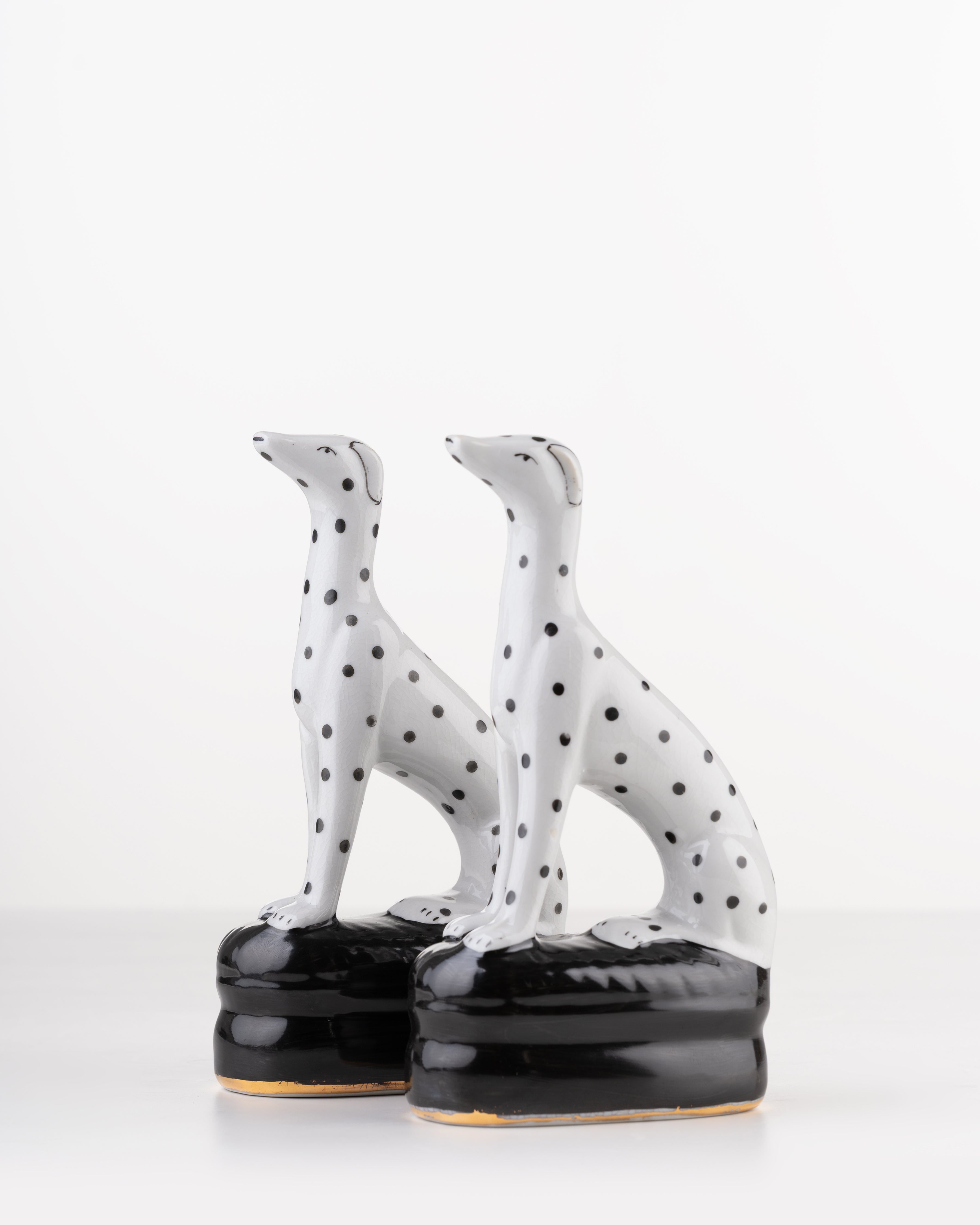 Albert & Victoria Dog Statues