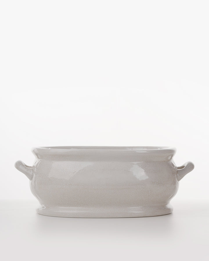 Sandridge Ceramic Planter | Large | White