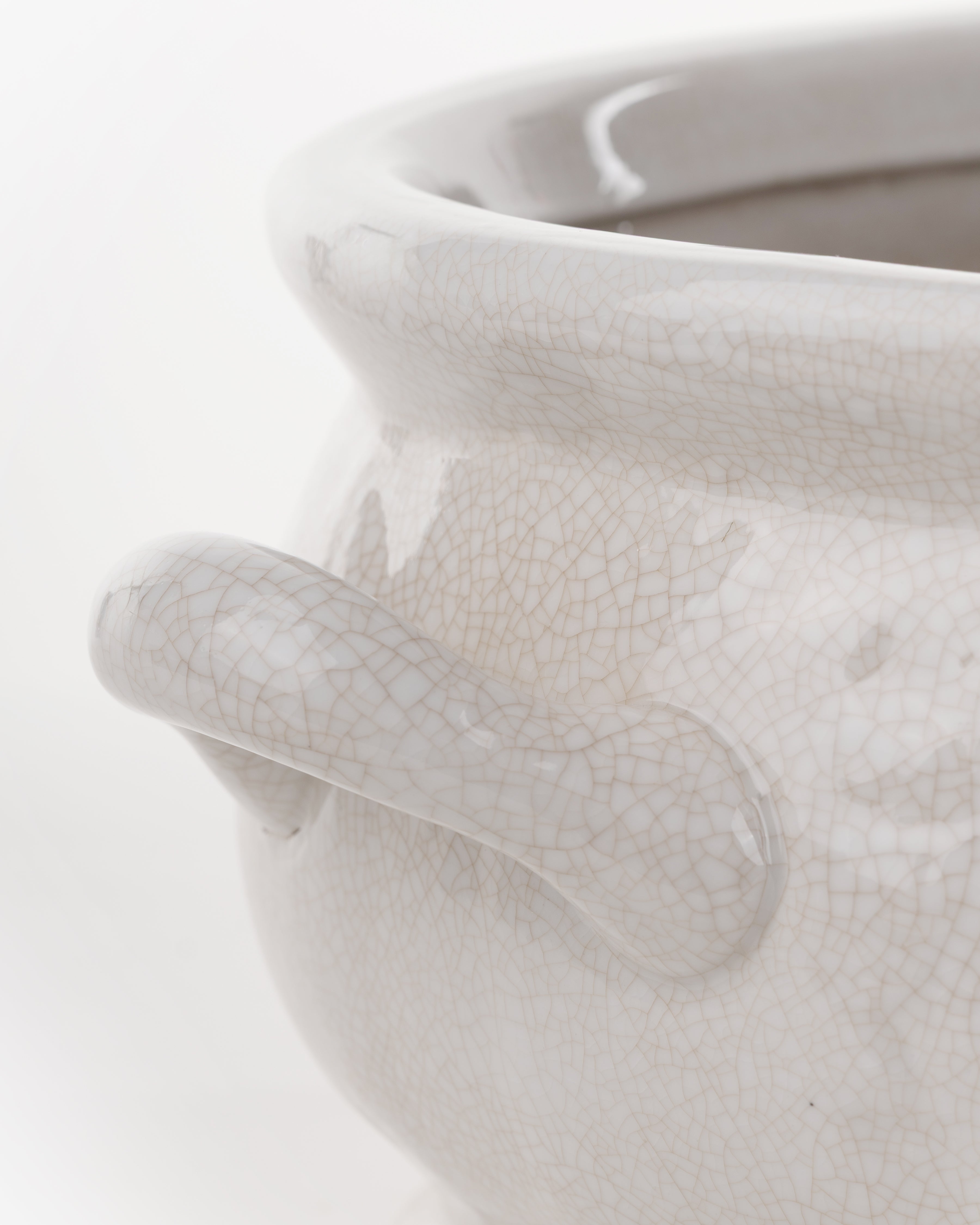 Sandridge Ceramic Planter | Large | White