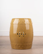 Oasis Ceramic Stool | Yellow