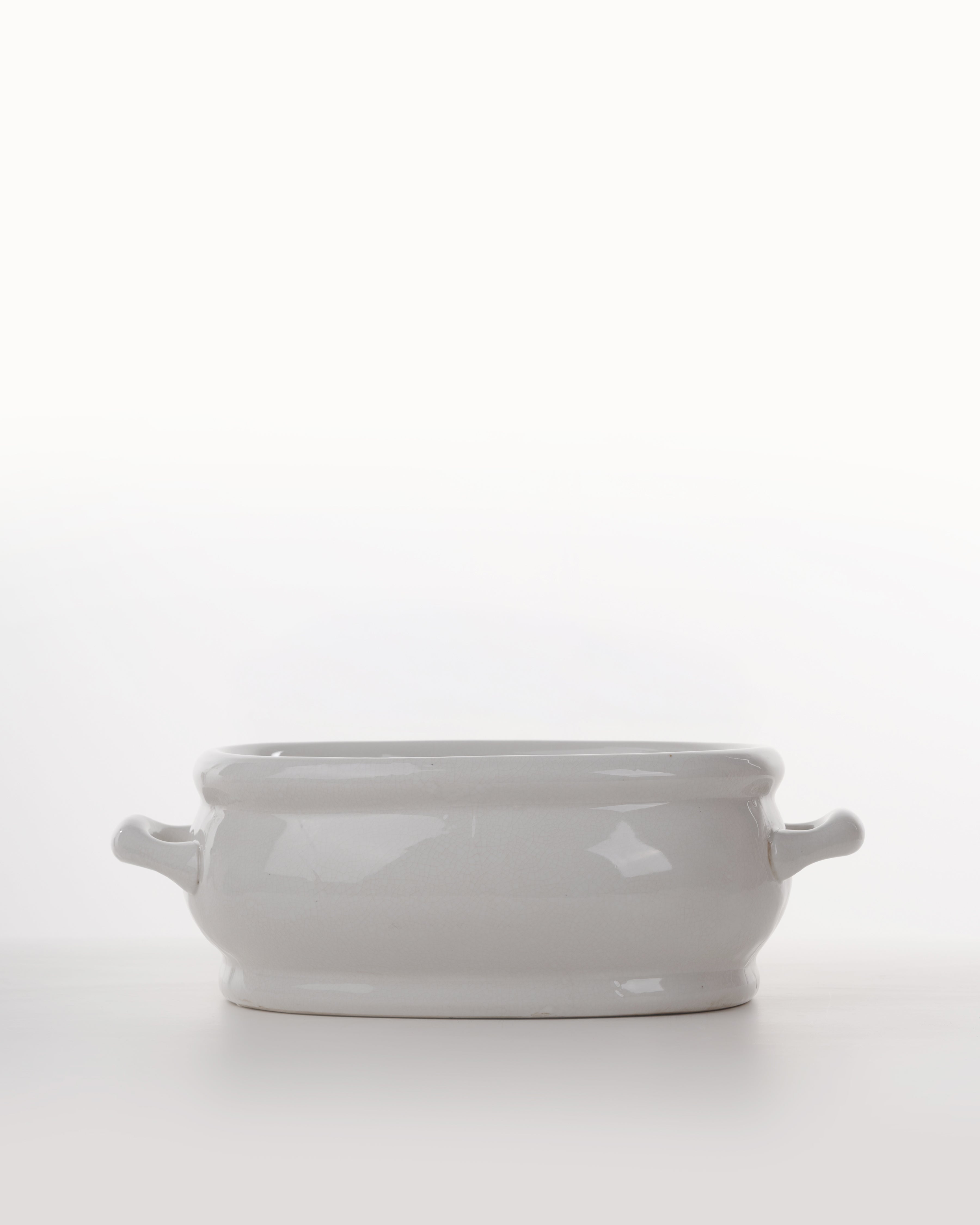 Sandridge Ceramic Planter | Medium | White