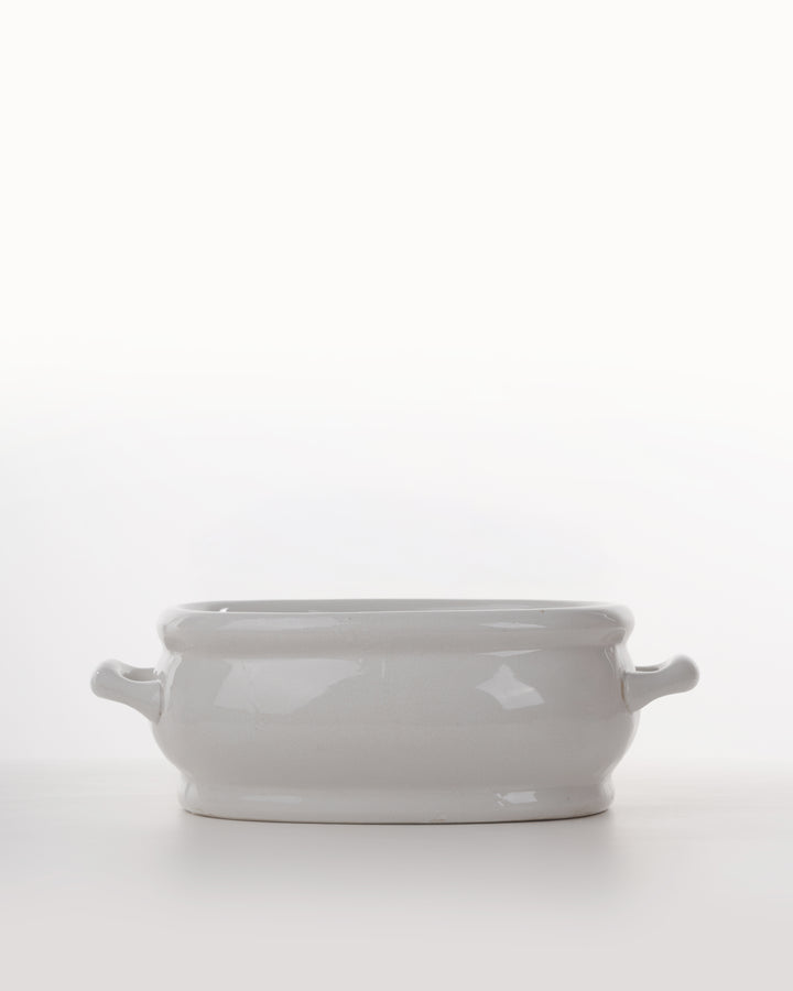 Sandridge Ceramic Planter | Medium | White