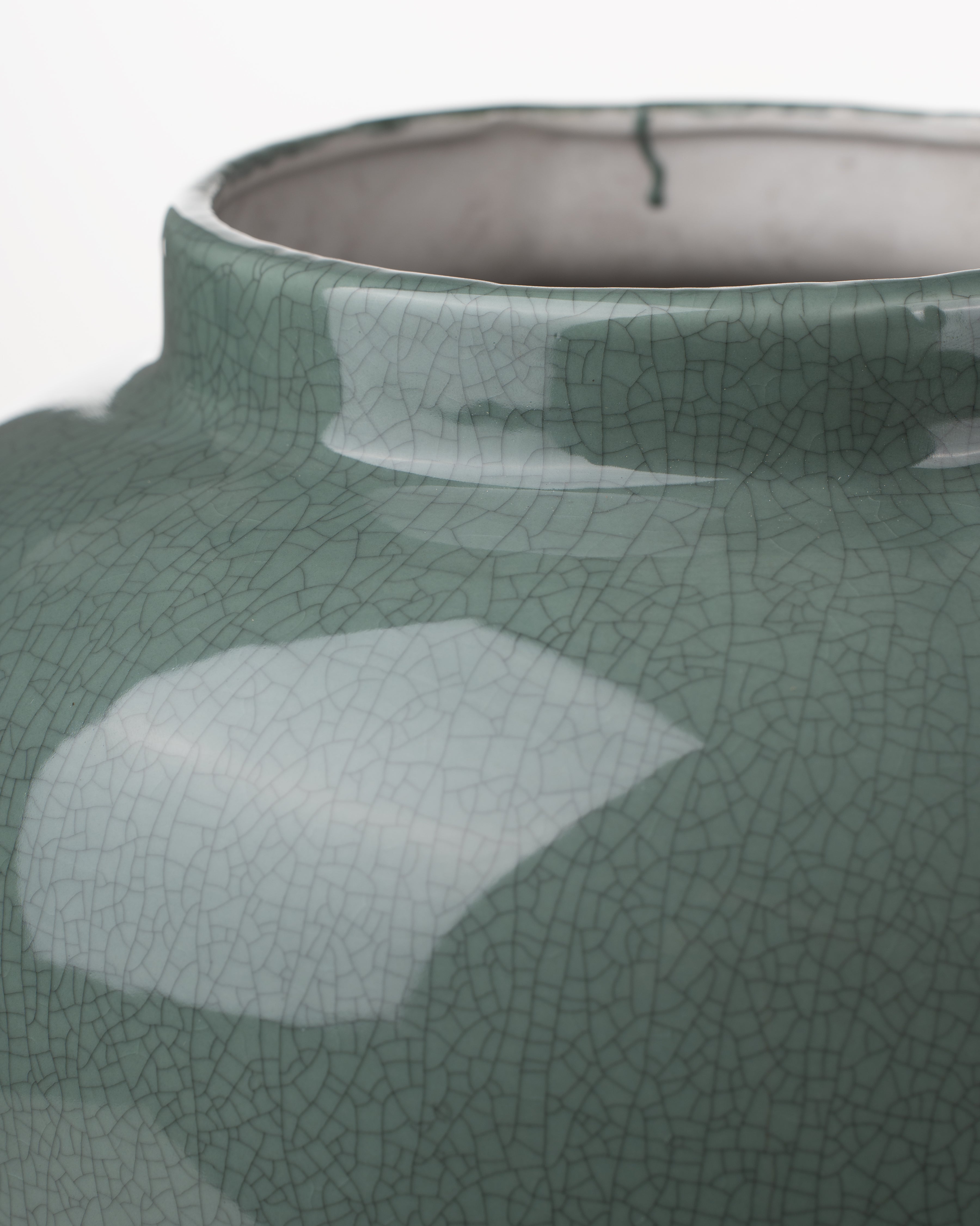 Temple Ginger Jar | Green