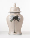 Temple Ginger Jar | Palm tree