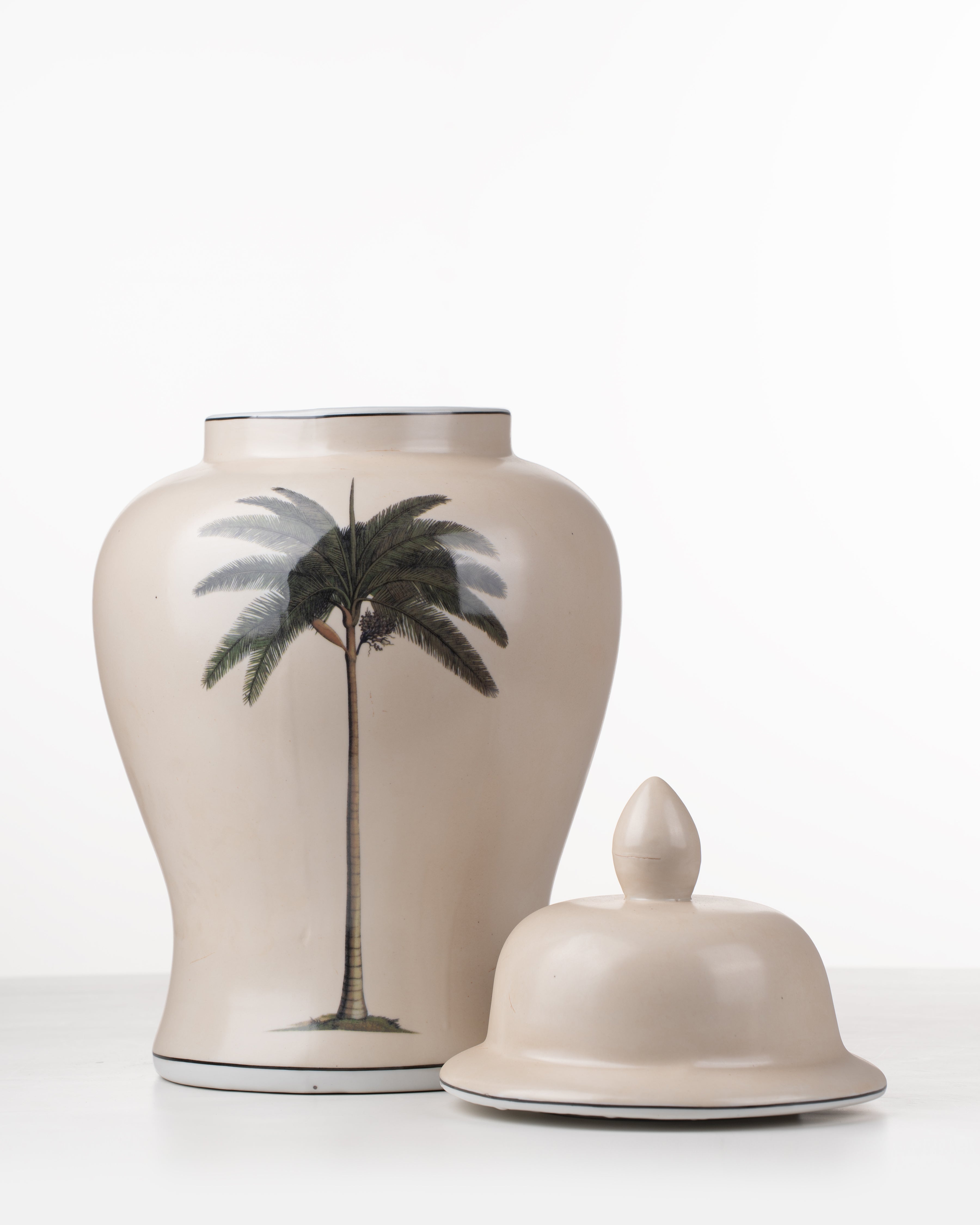 Temple Ginger Jar | Palm tree