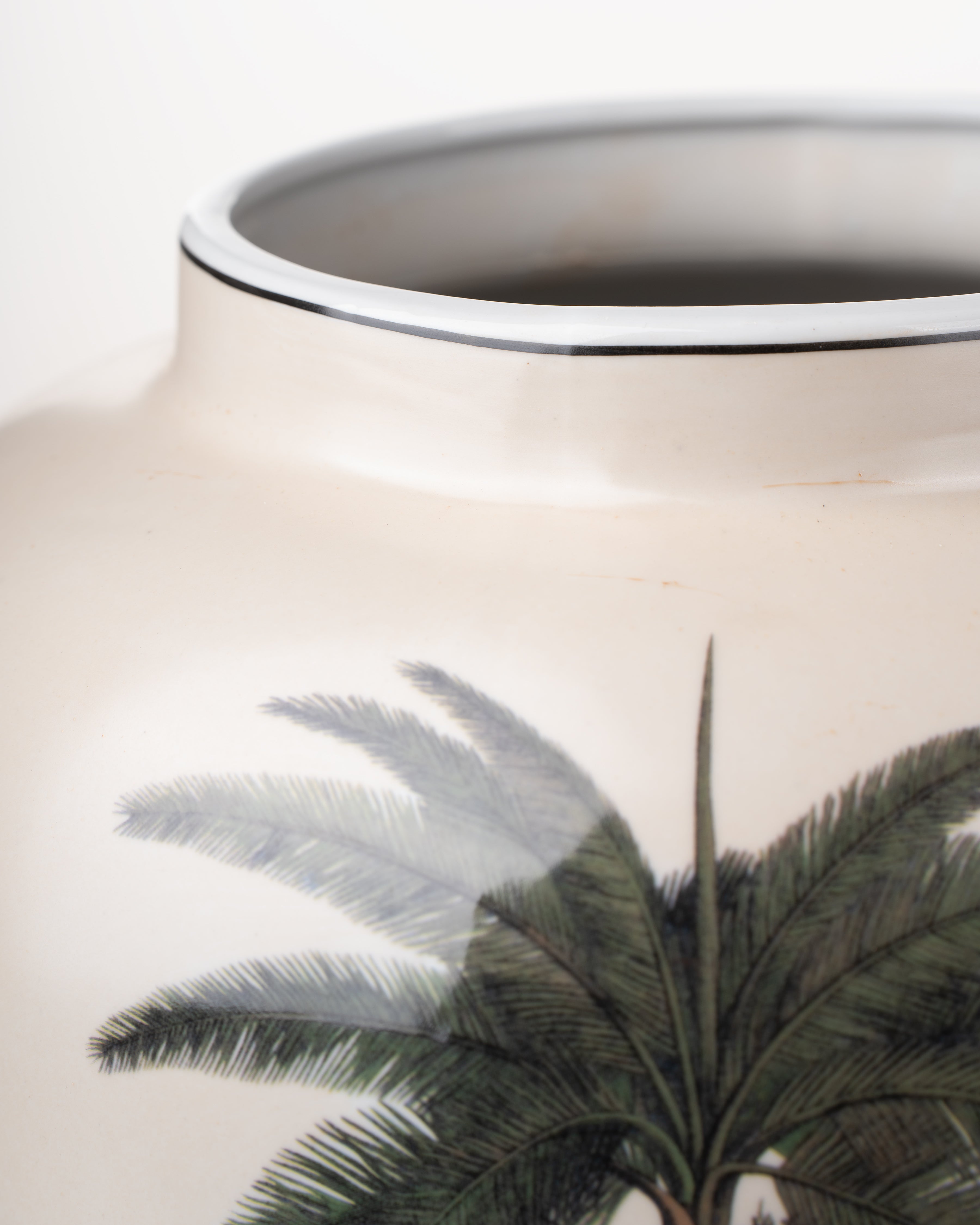 Temple Ginger Jar | Palm tree