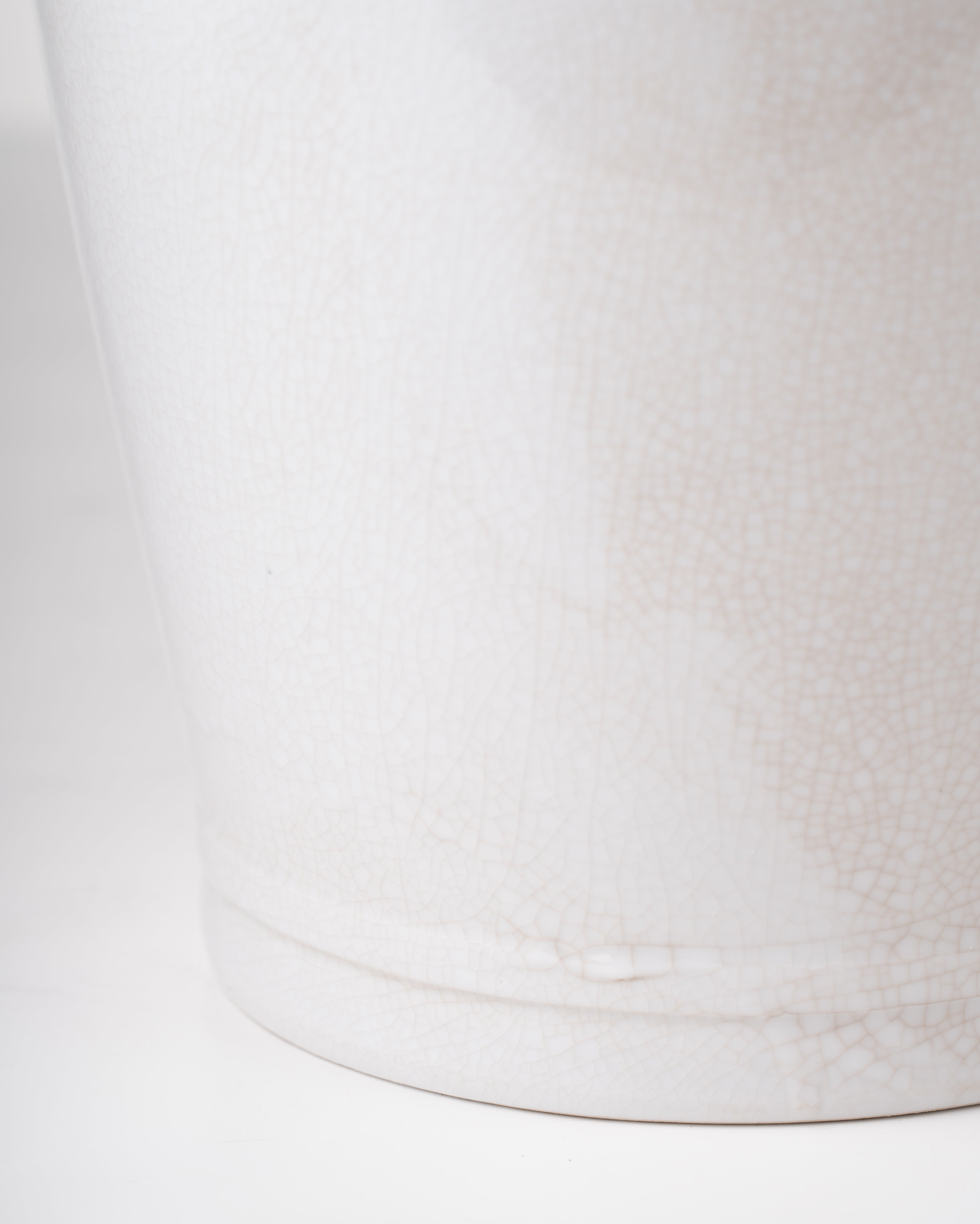 Riverstone Ceramic Planter | Large | White
