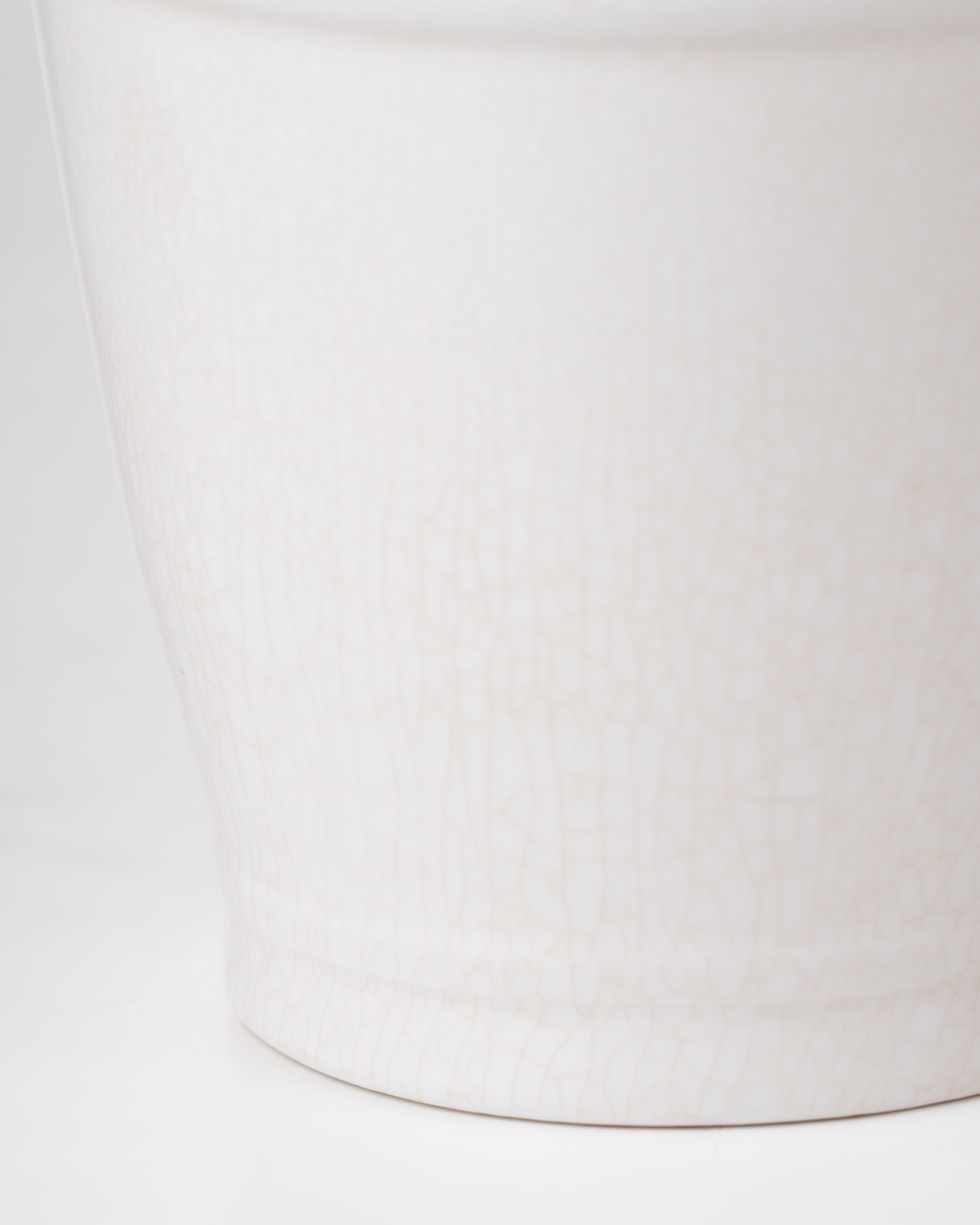 Riverstone Ceramic Planter | Small | White