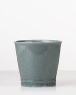 Riverstone Ceramic Planter | Medium | Green