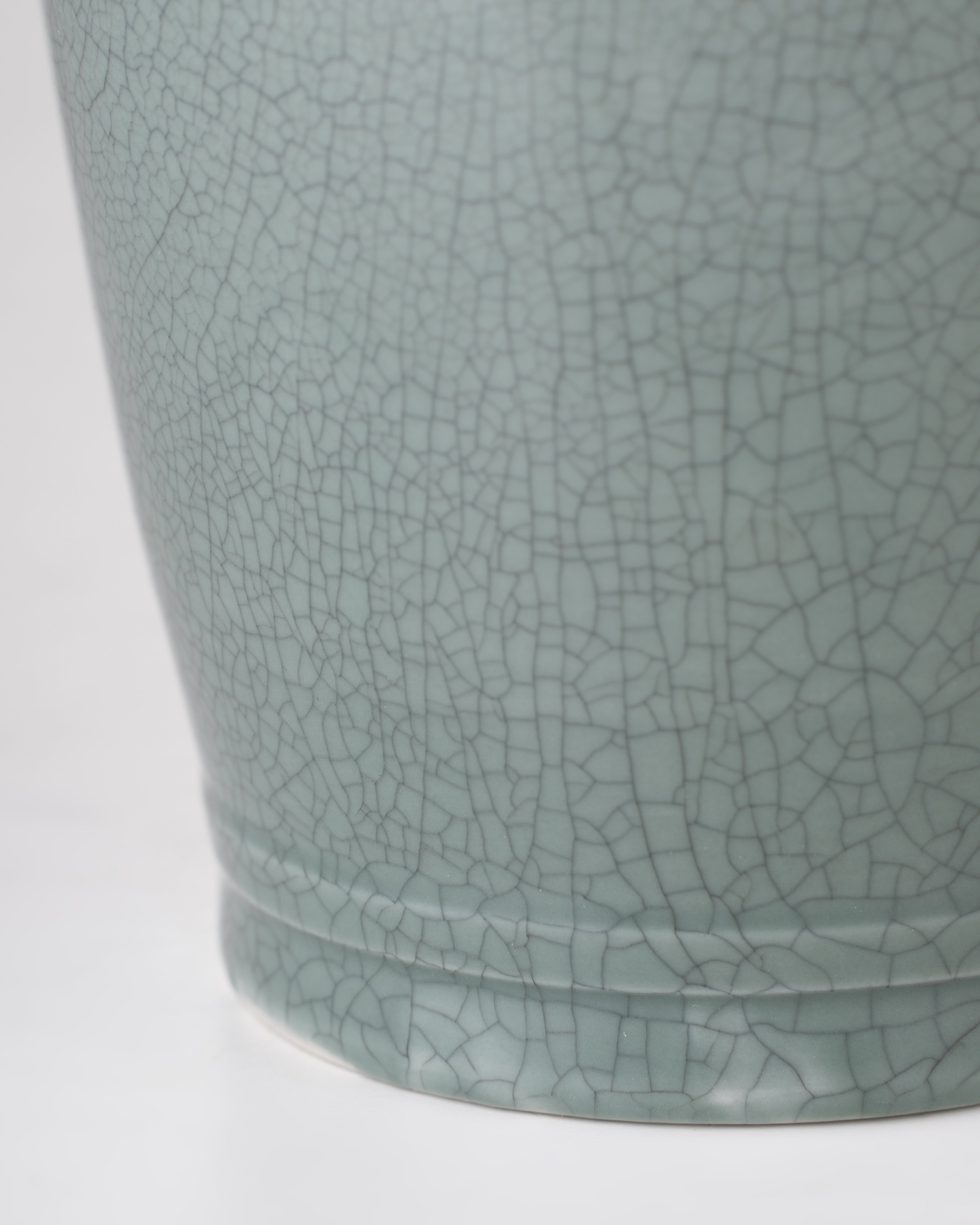 Riverstone Ceramic Planter | Small | Green