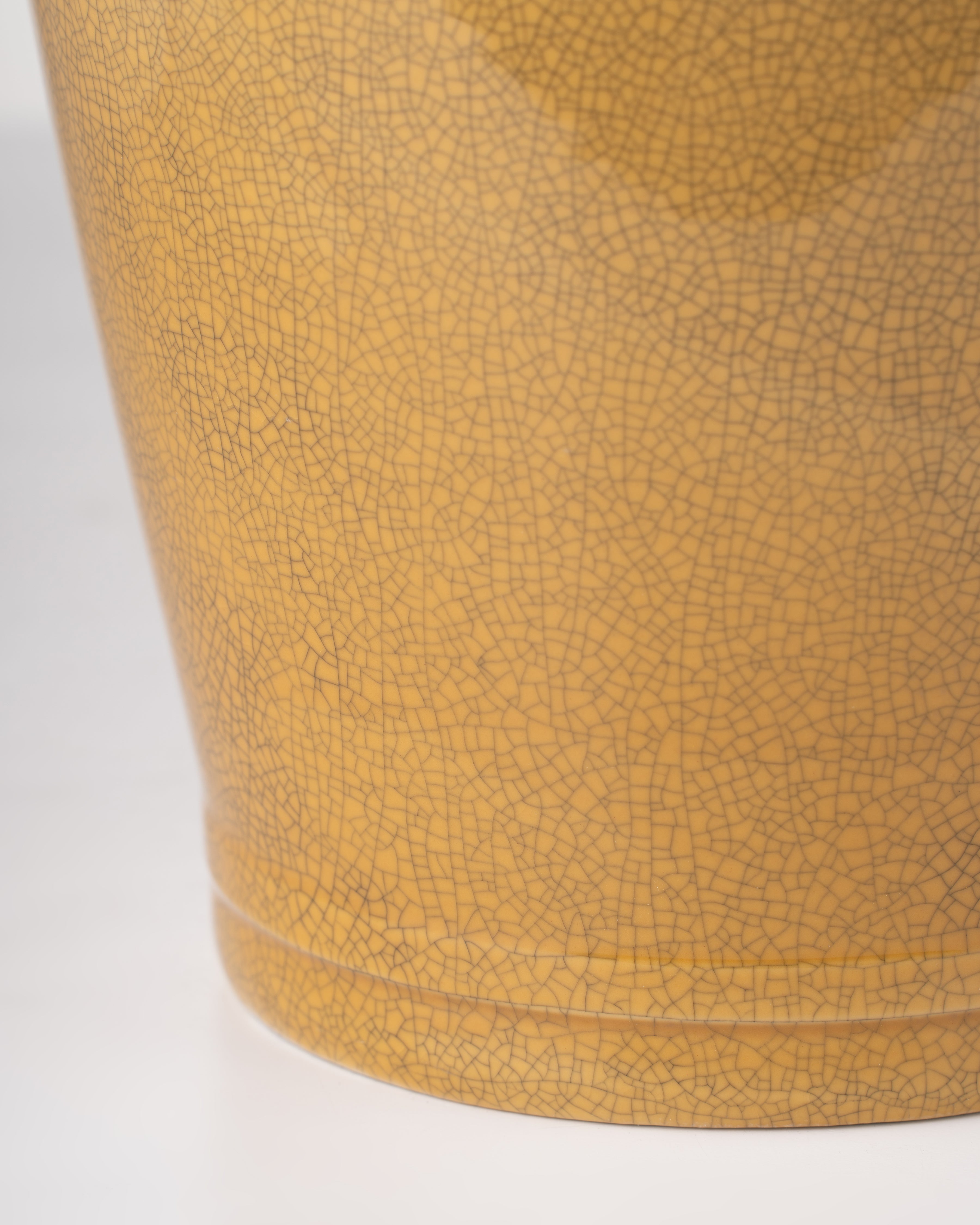 Riverstone Ceramic Planter | Large | Yellow