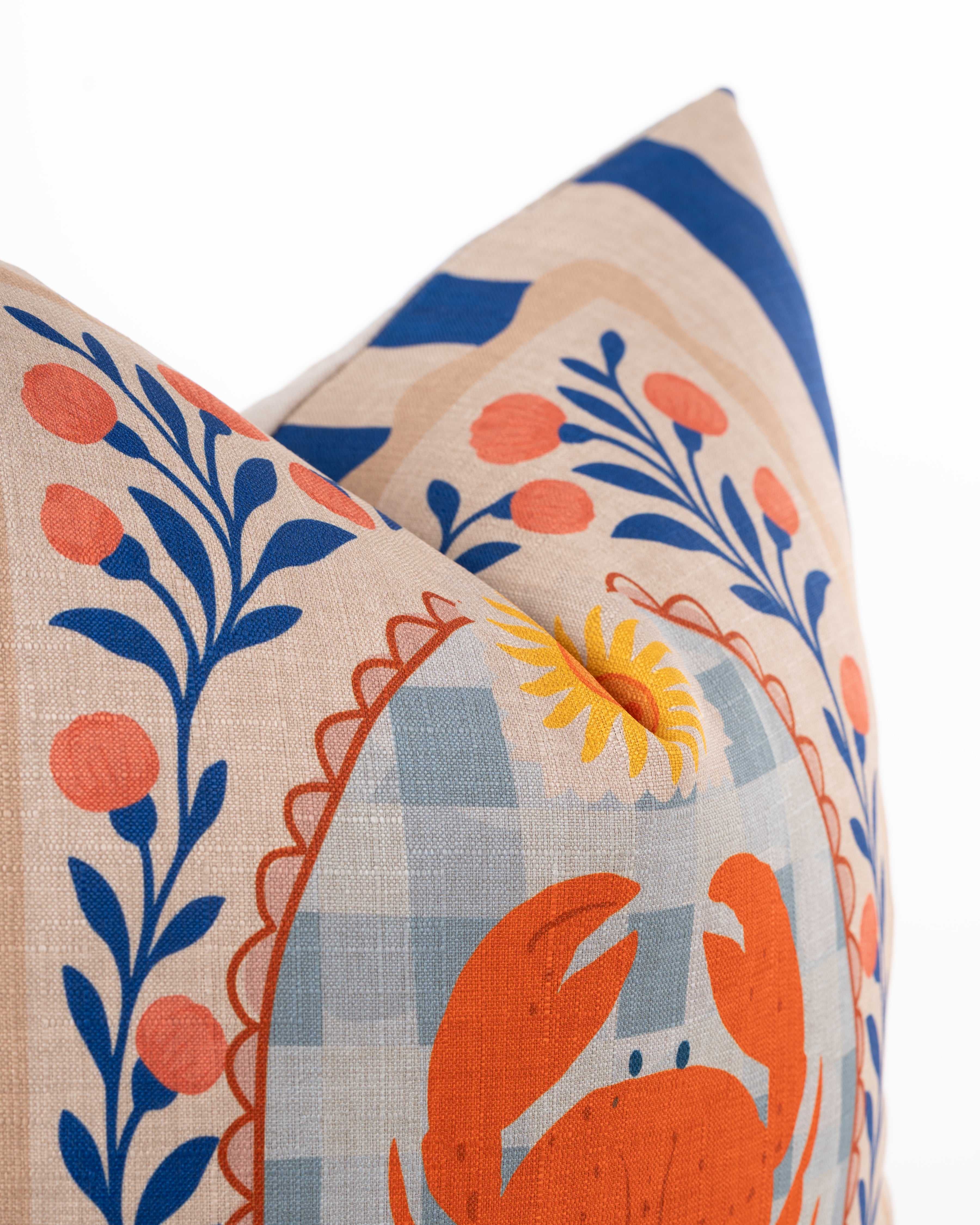 Amalfi Crab Cushion
