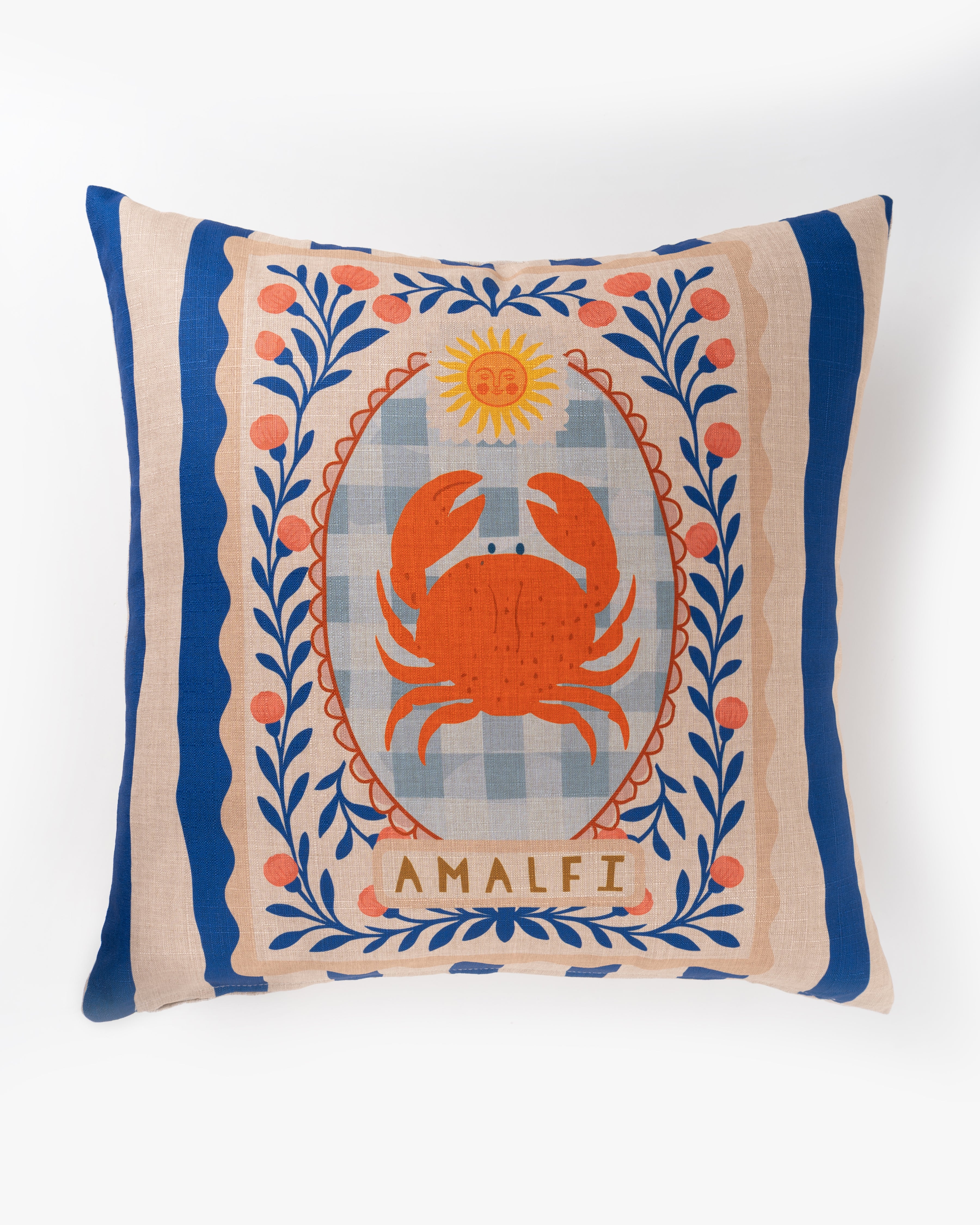Amalfi Crab Cushion