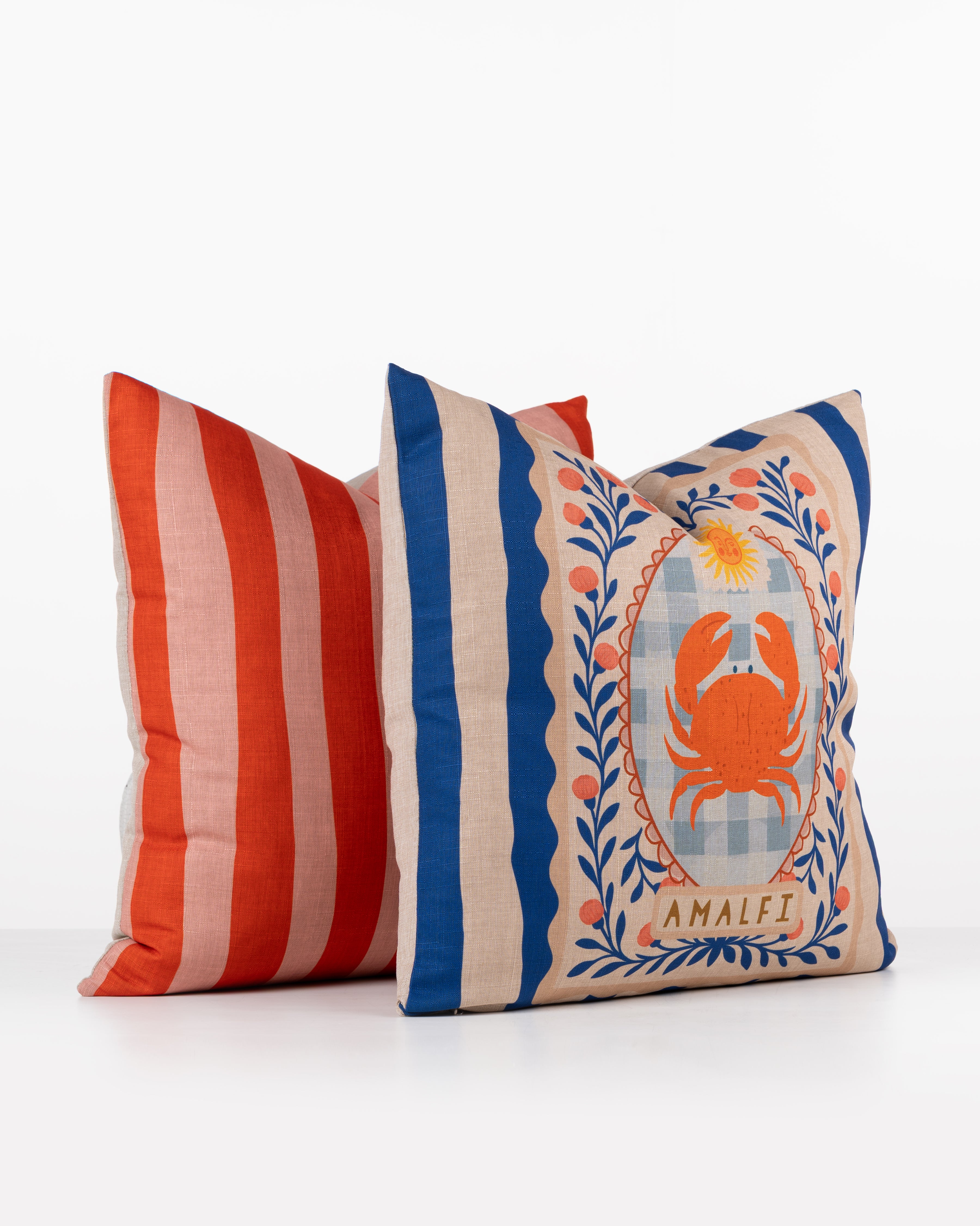 Amalfi Crab Cushion