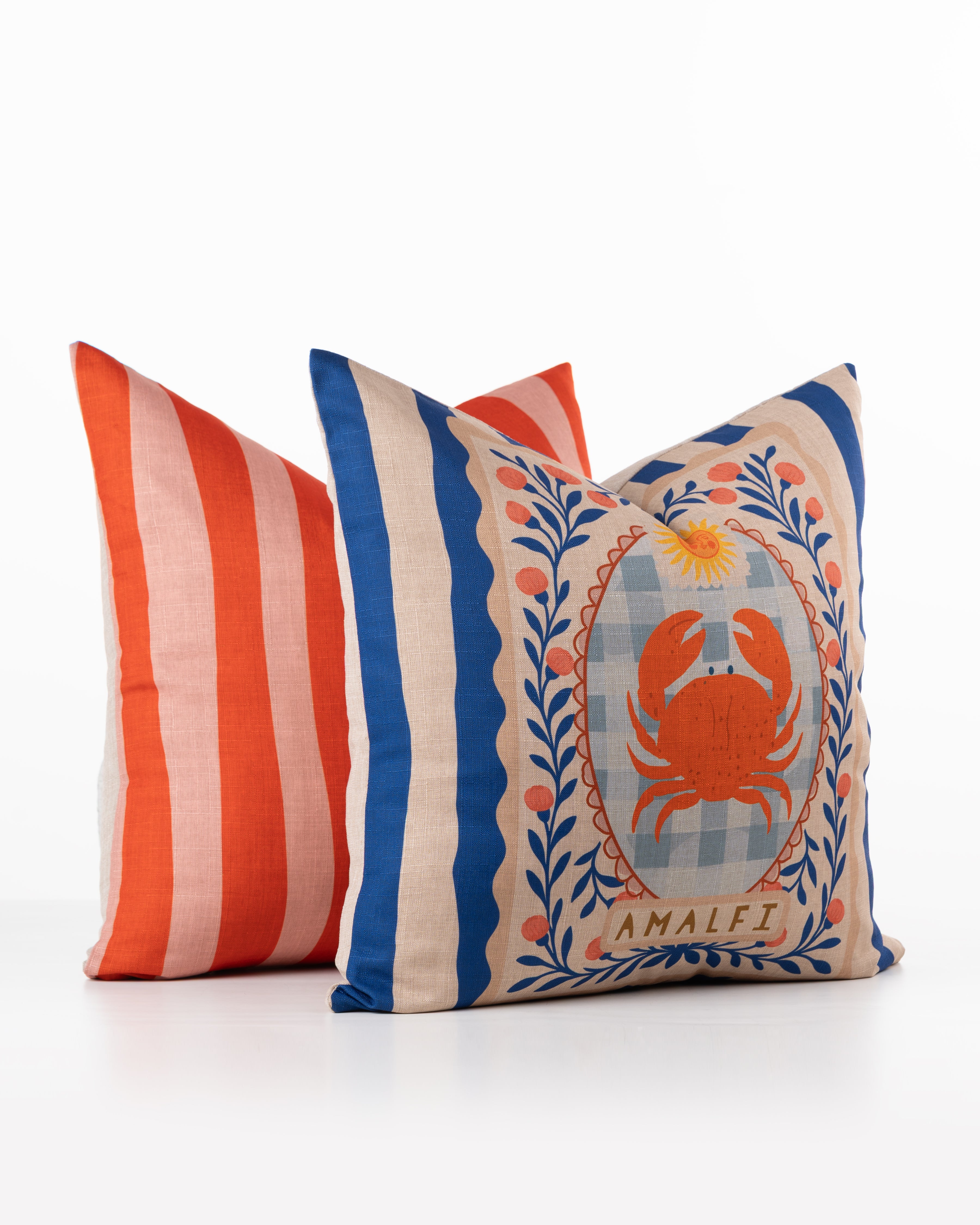 Amalfi Crab Cushion