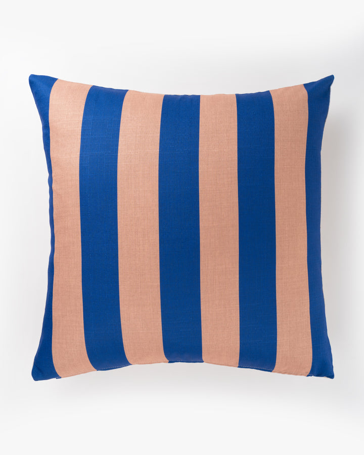 Azure Stripe Cushion