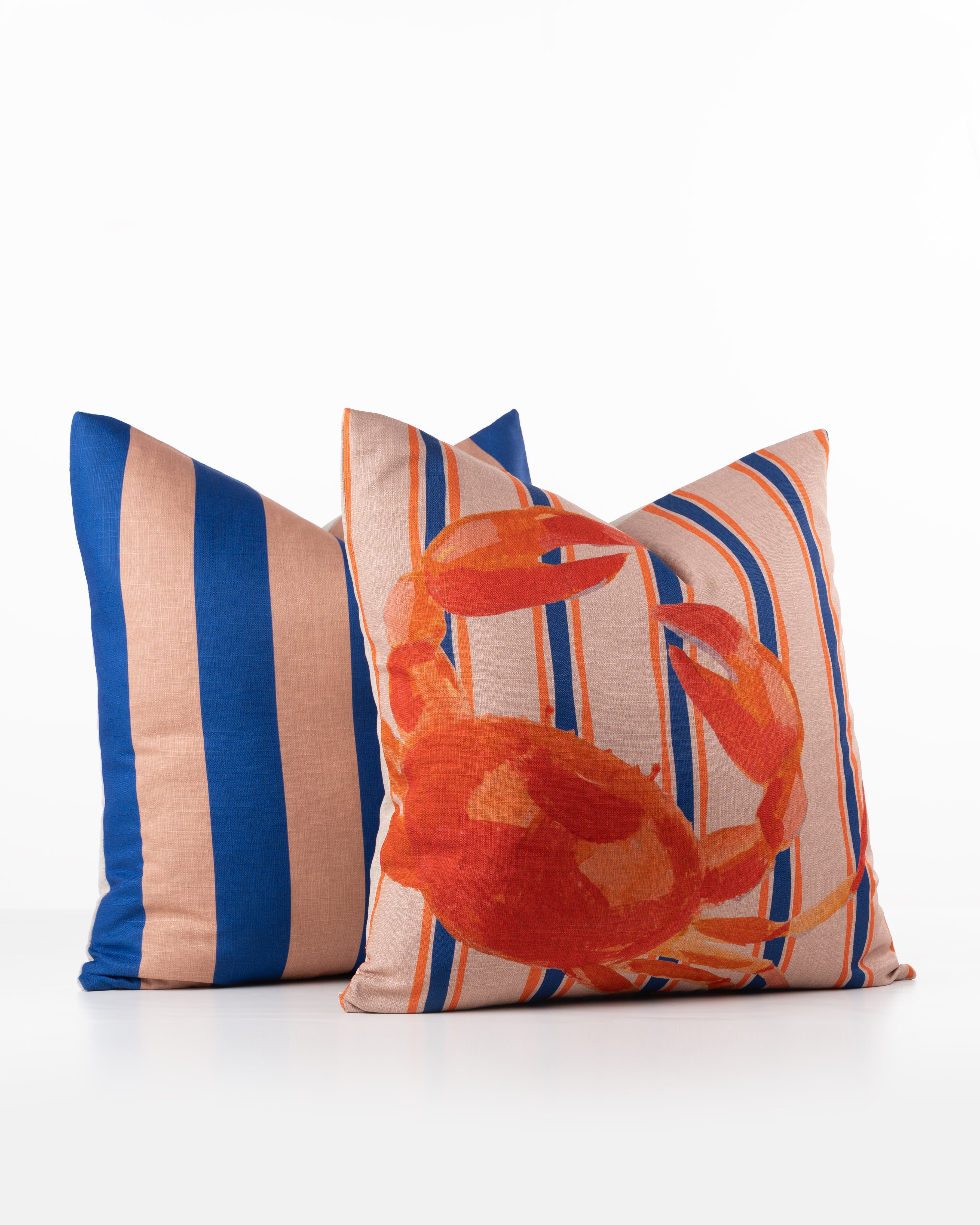 Azure Stripe Cushion