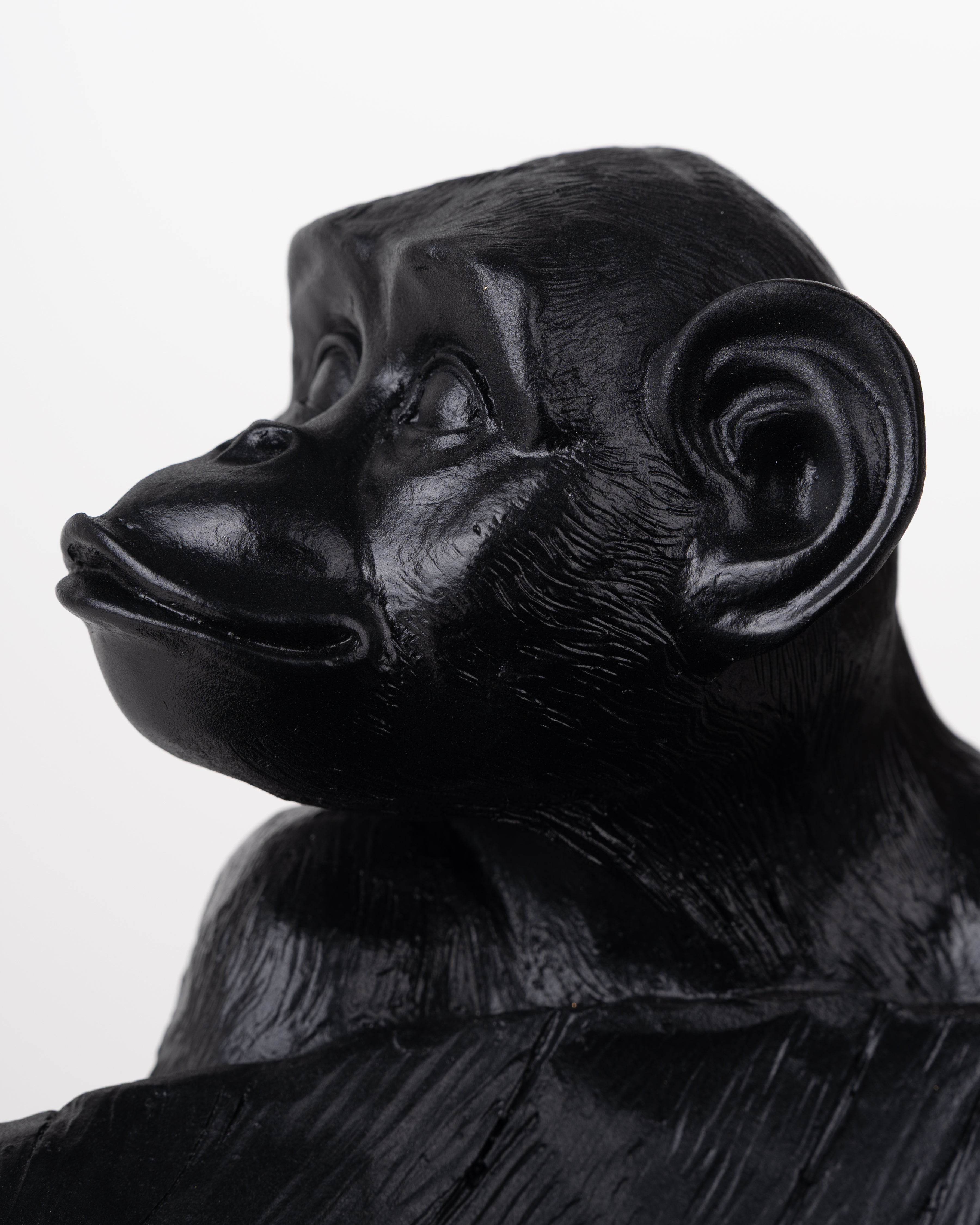 MONKEY BOWL RESIN BLACK