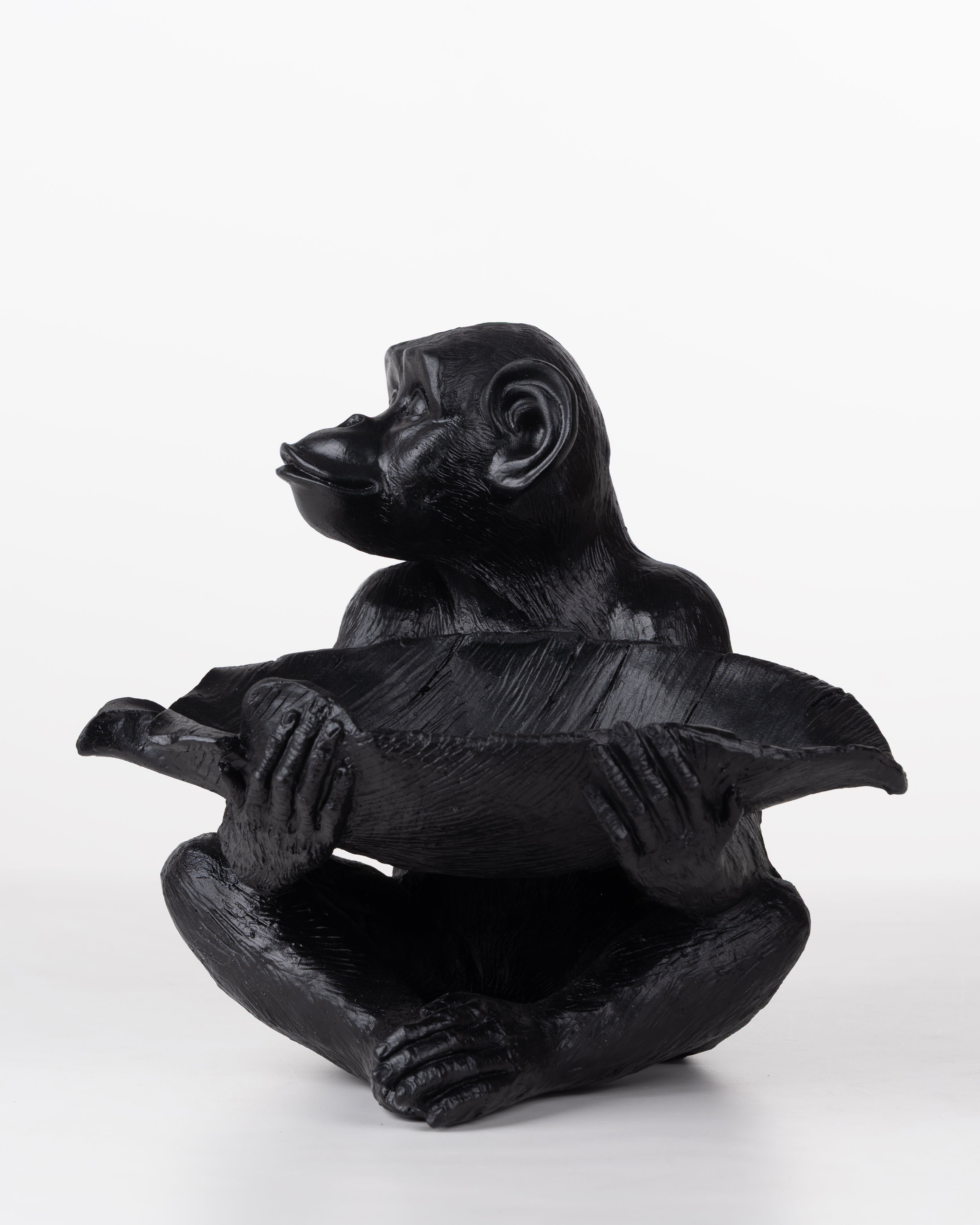MONKEY BOWL RESIN BLACK