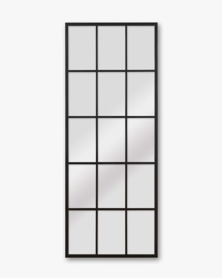 Manhattan Grid Mirror | Black