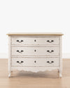 Estelle Chest of Drawers | Antique white
