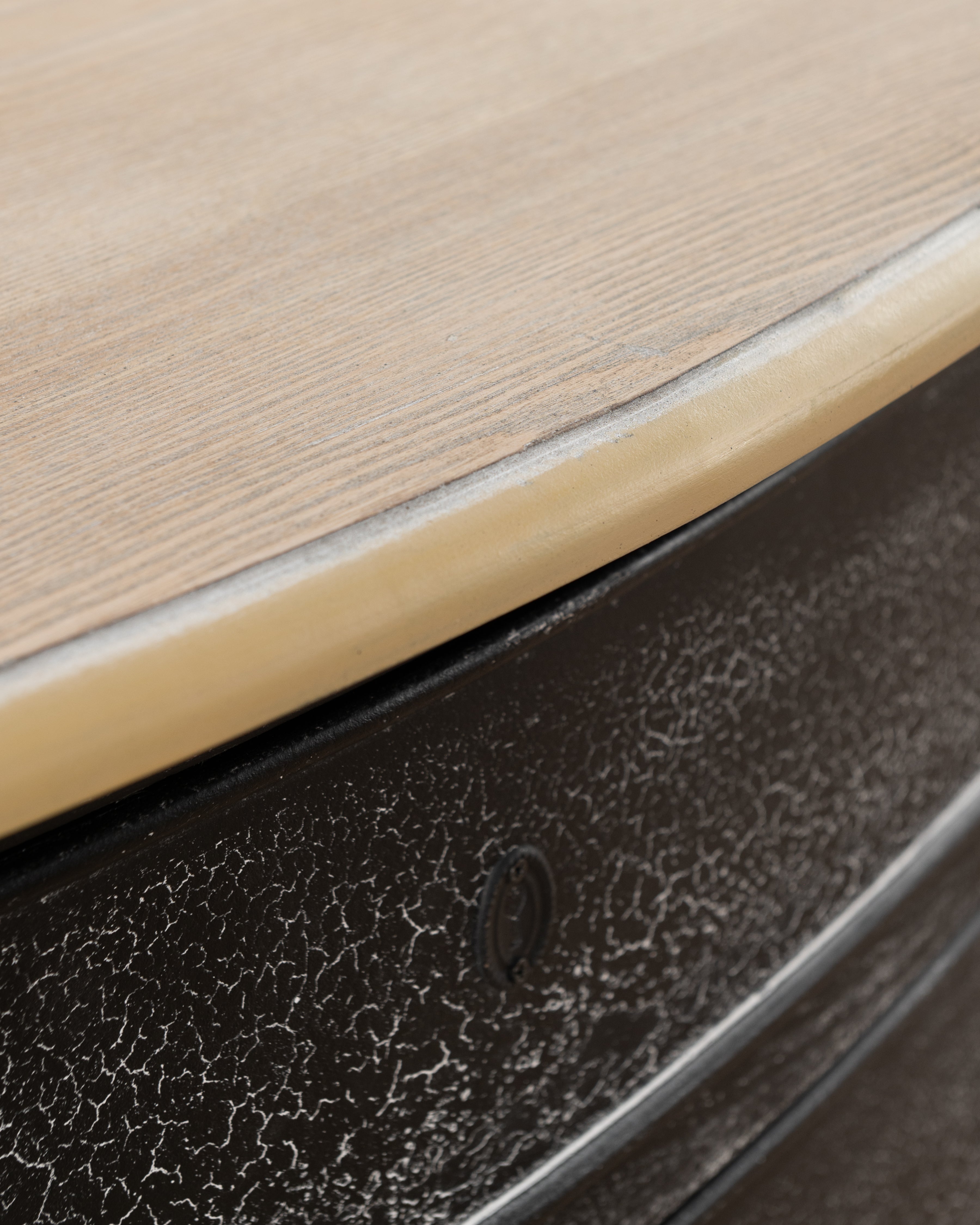 Estelle Chest of Drawers | Distressed Black