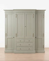 Hampshire 4 Door Wardrobe | 4 Drawers - Biscuit