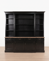 Hampshire Library Bookcase With Drawers