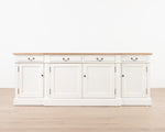 Hampshire Server | Weathered Oak and Antique white