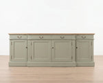 Hampshire Server | Weathered Oak And Biscuit