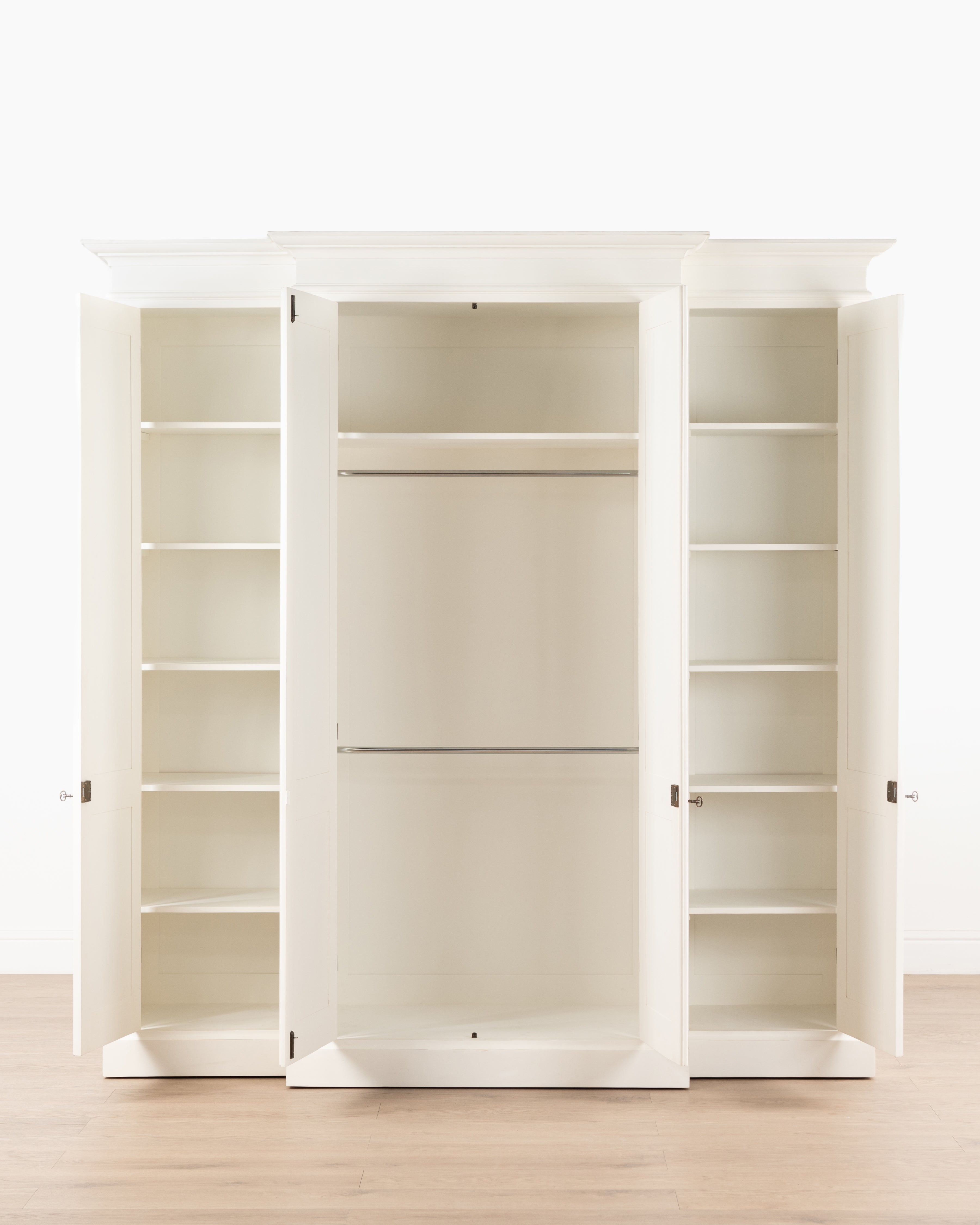 Hampshire Wardrobe | 4 Door - White