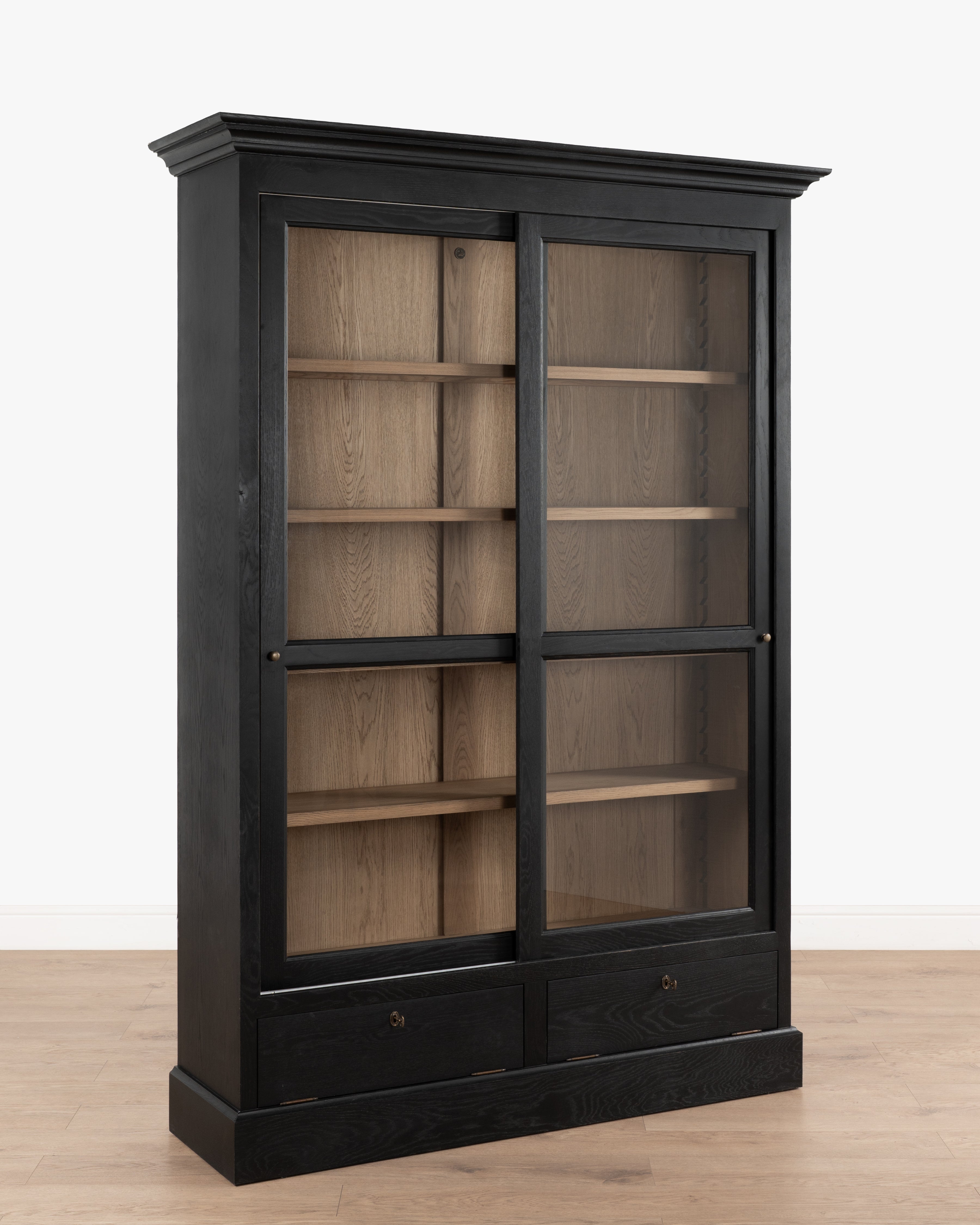 Hampshire Bookcase with Sliding Door