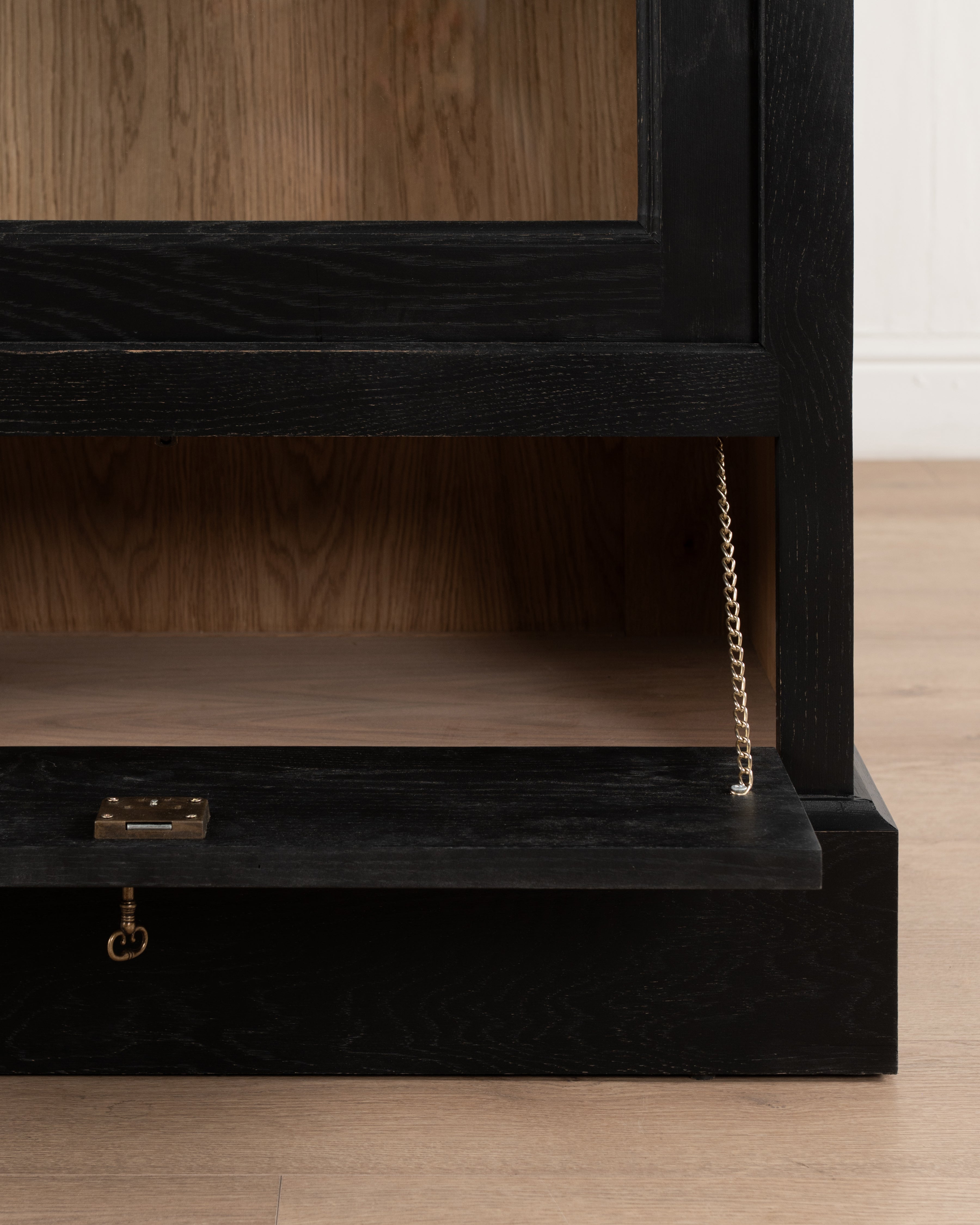 Hampshire Bookcase with Sliding Door