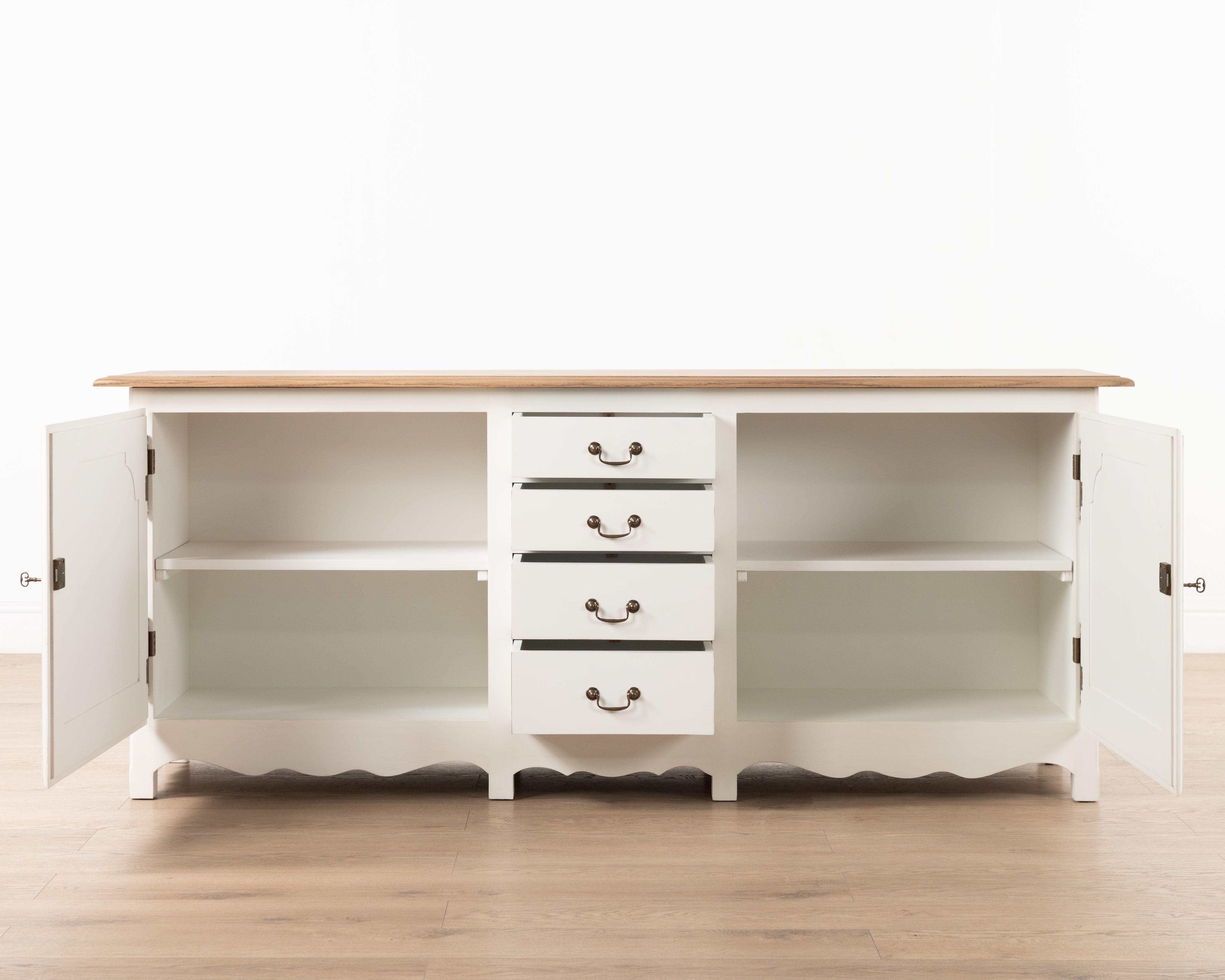 Montpellier 4 drawer sideboard