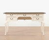 Normandy writing table - 5 drawer