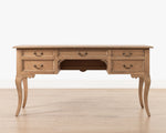 Normandy writing table - 5 drawer