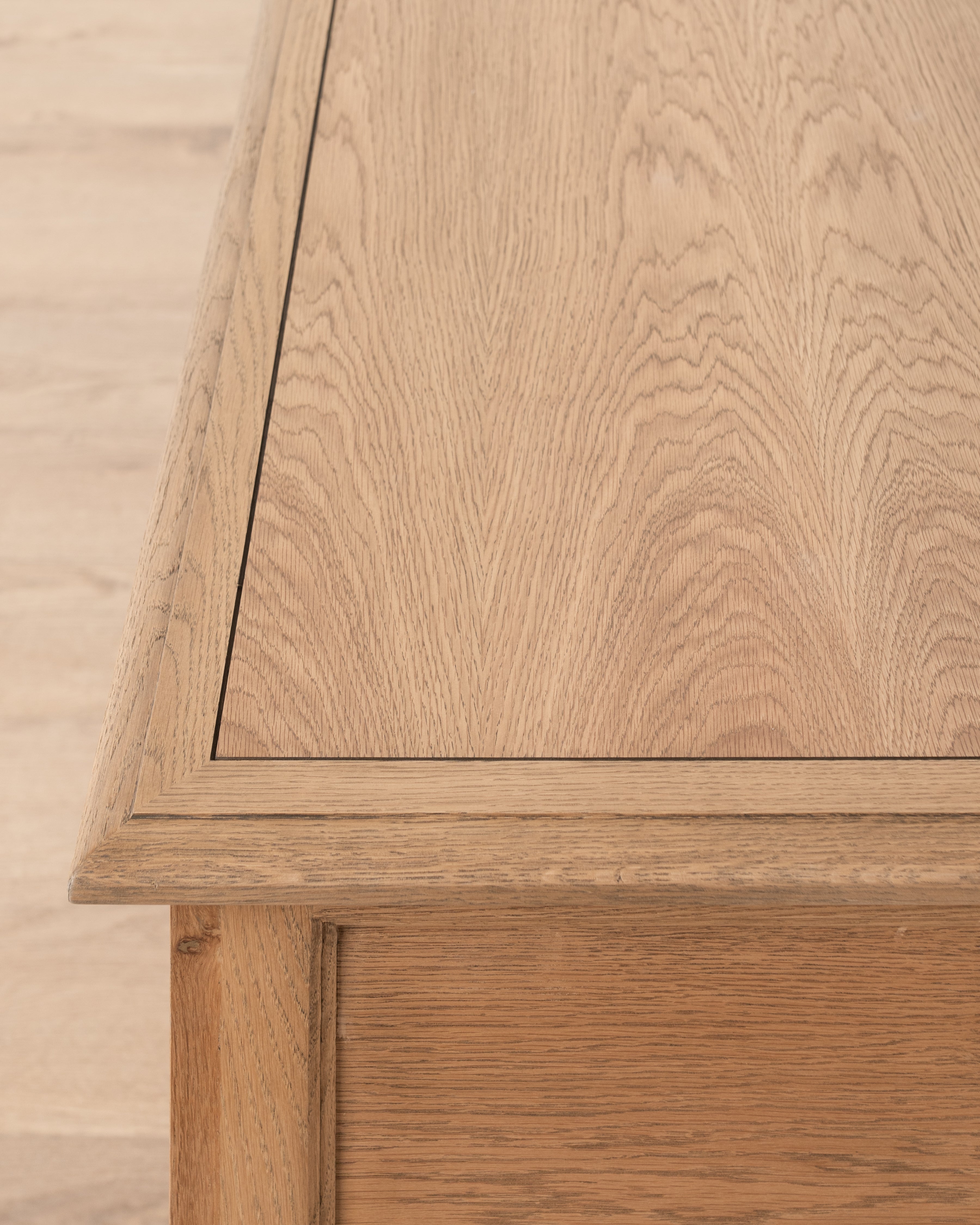 Normandy writing table - 5 drawer