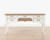 Normandy writing table - 5 drawer