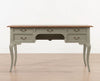 Normandy writing table - 5 drawer