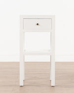 Ping Bedside Table | Flat White