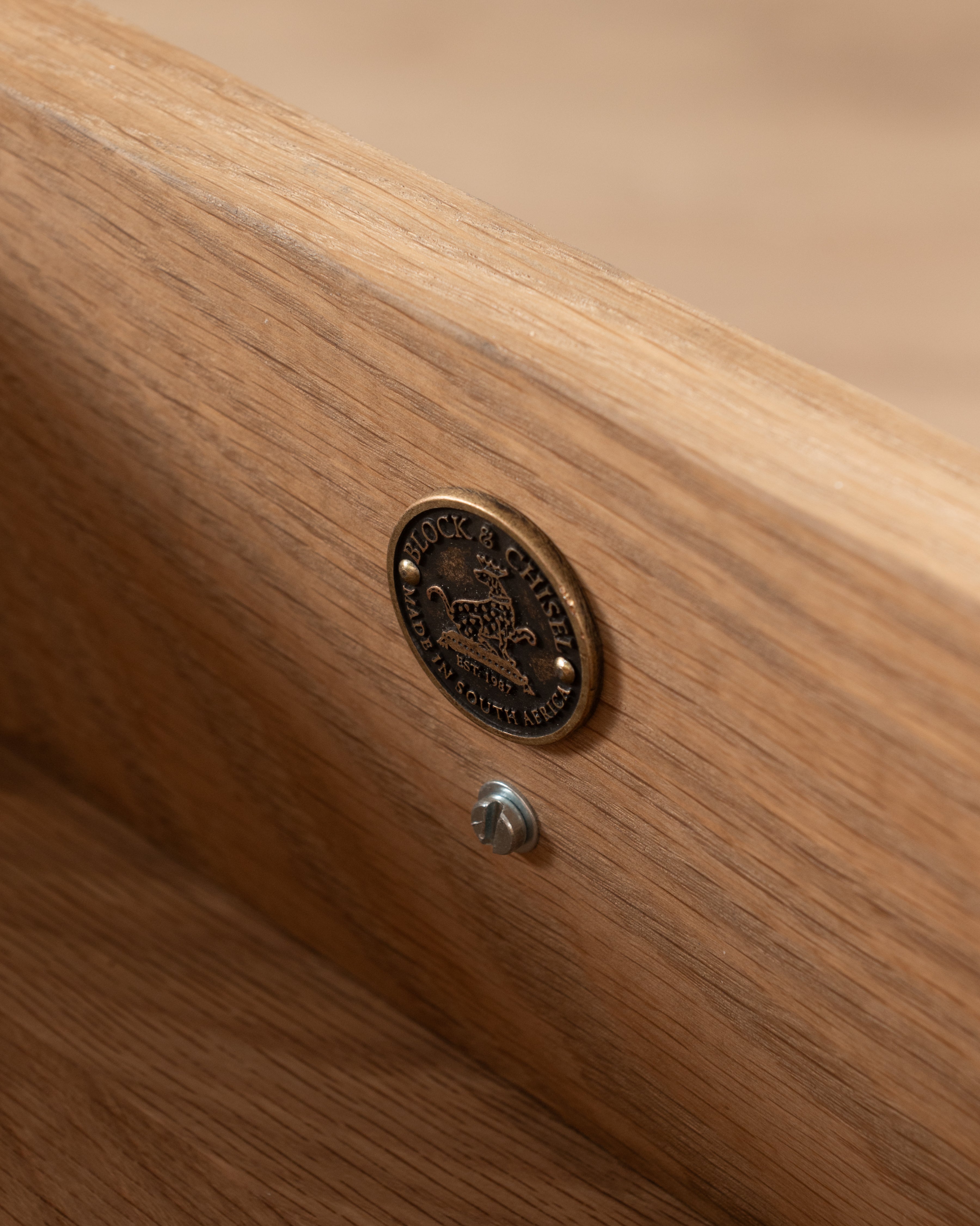 Ping Bedside Table | Old Oak