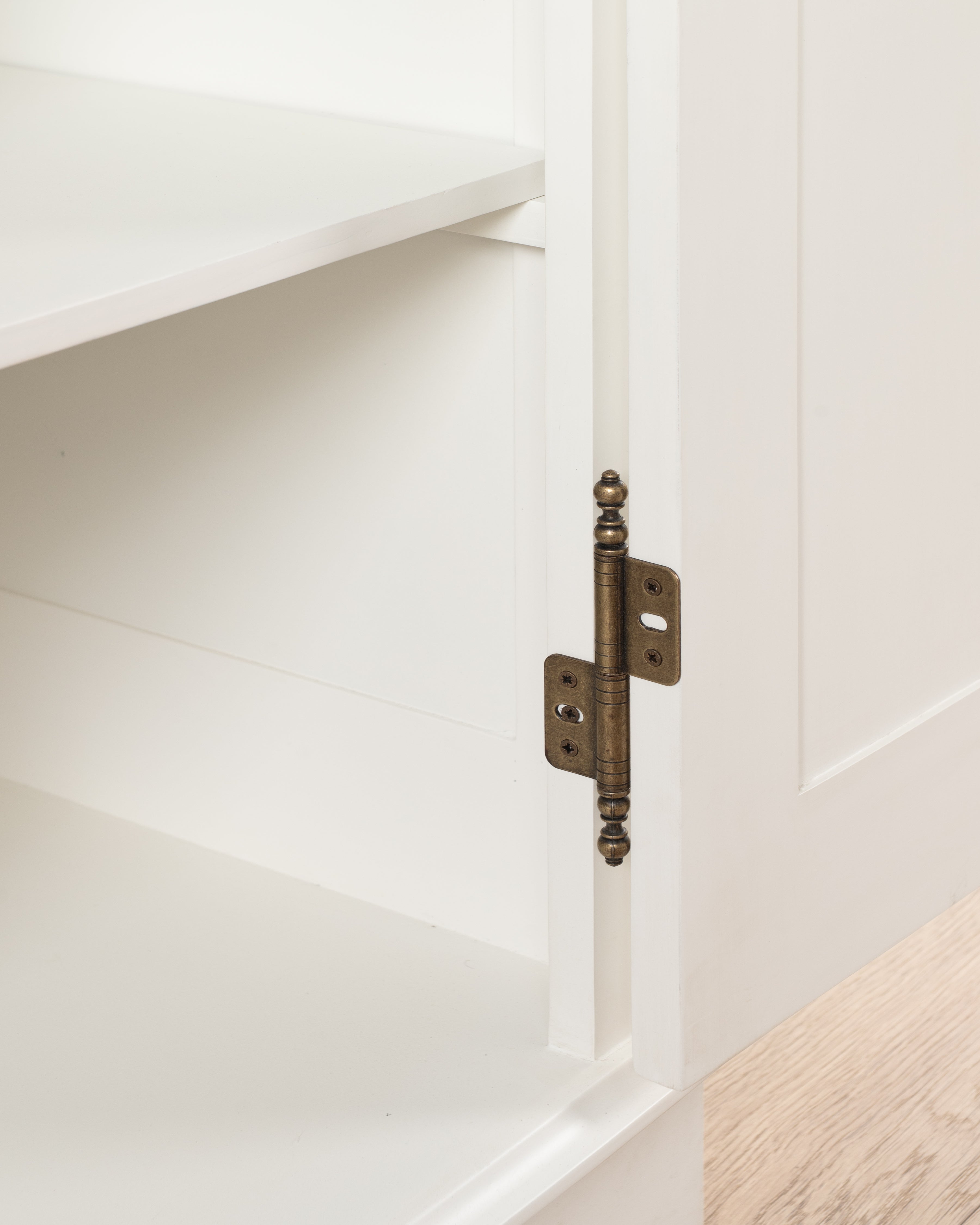 Normandy wardrobe hanging & shelves
