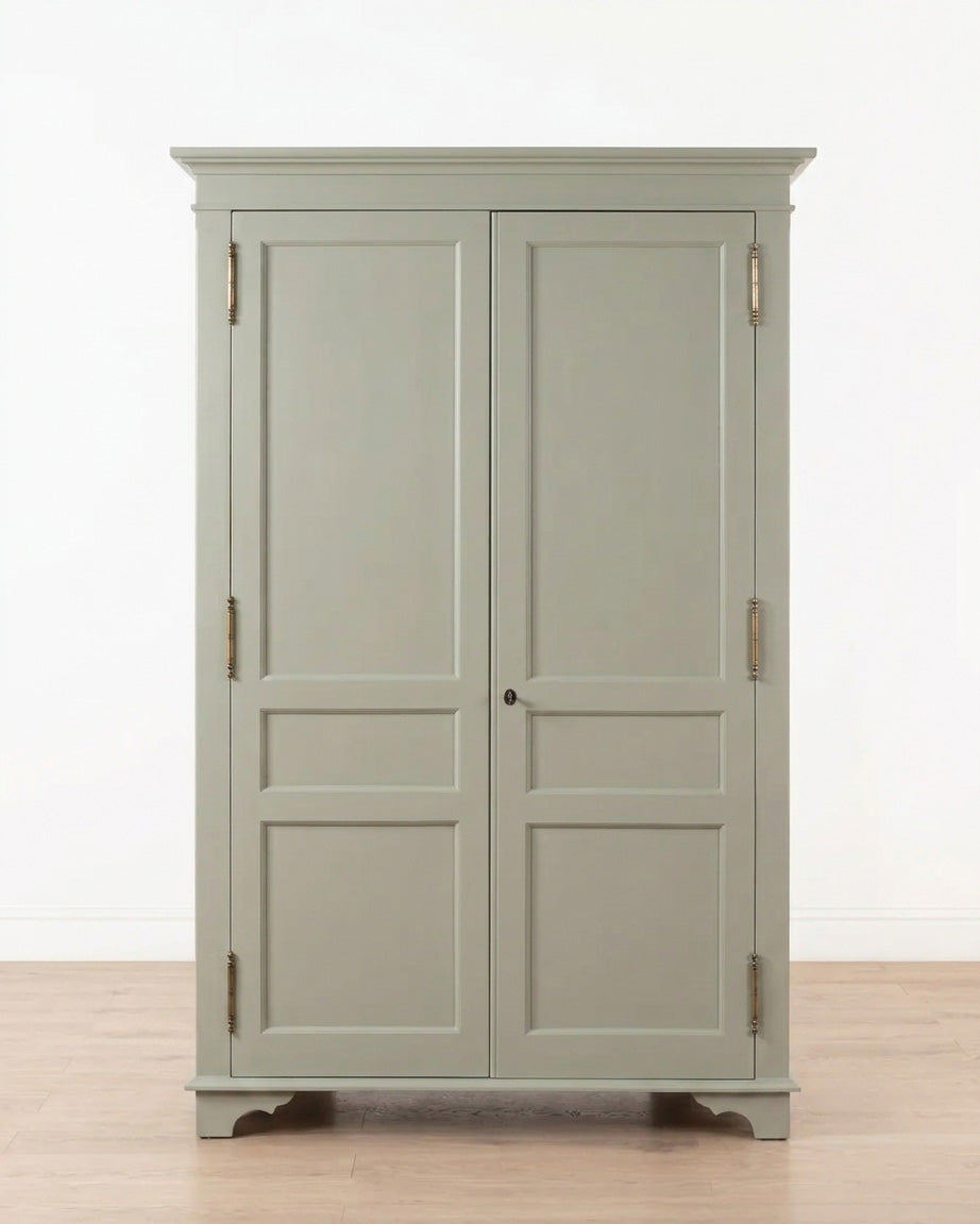 Normandy 2 Door Wardrobe | Hanging & Shelving