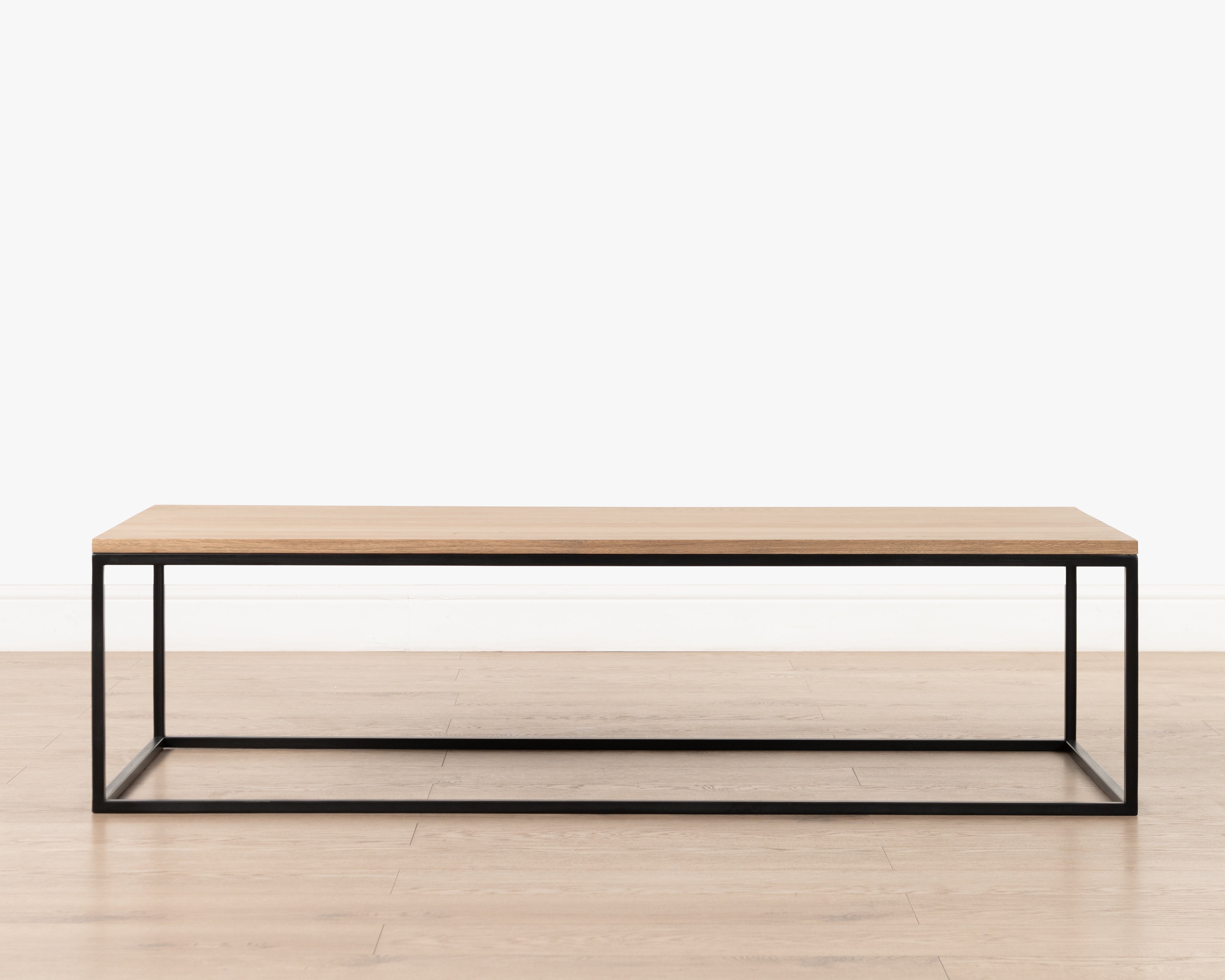 Manhattan Coffee table | Weathered Oak & Black Matt