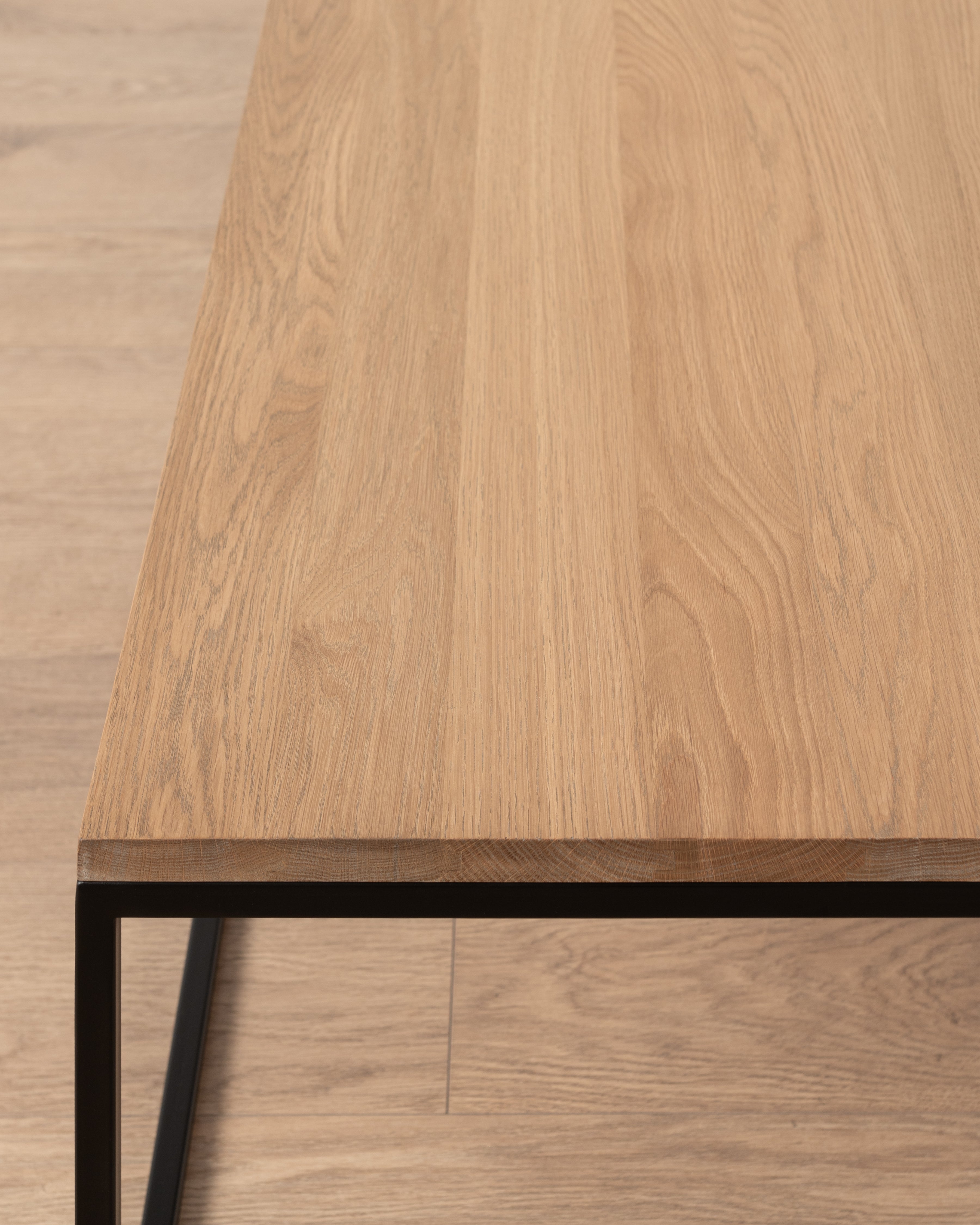 Manhattan Coffee table | Weathered Oak & Black Matt