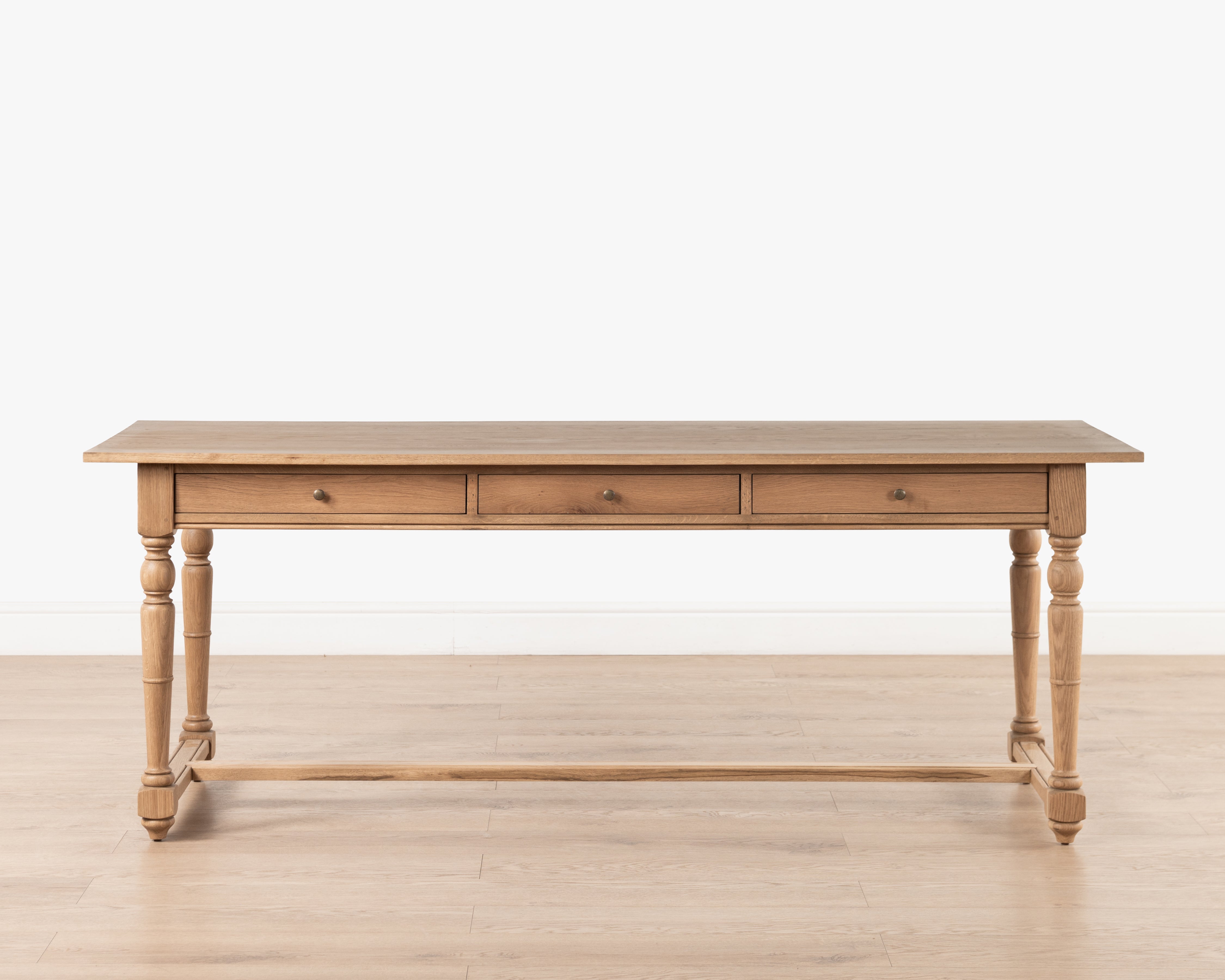Oxford desk | Solid Weathered Oak