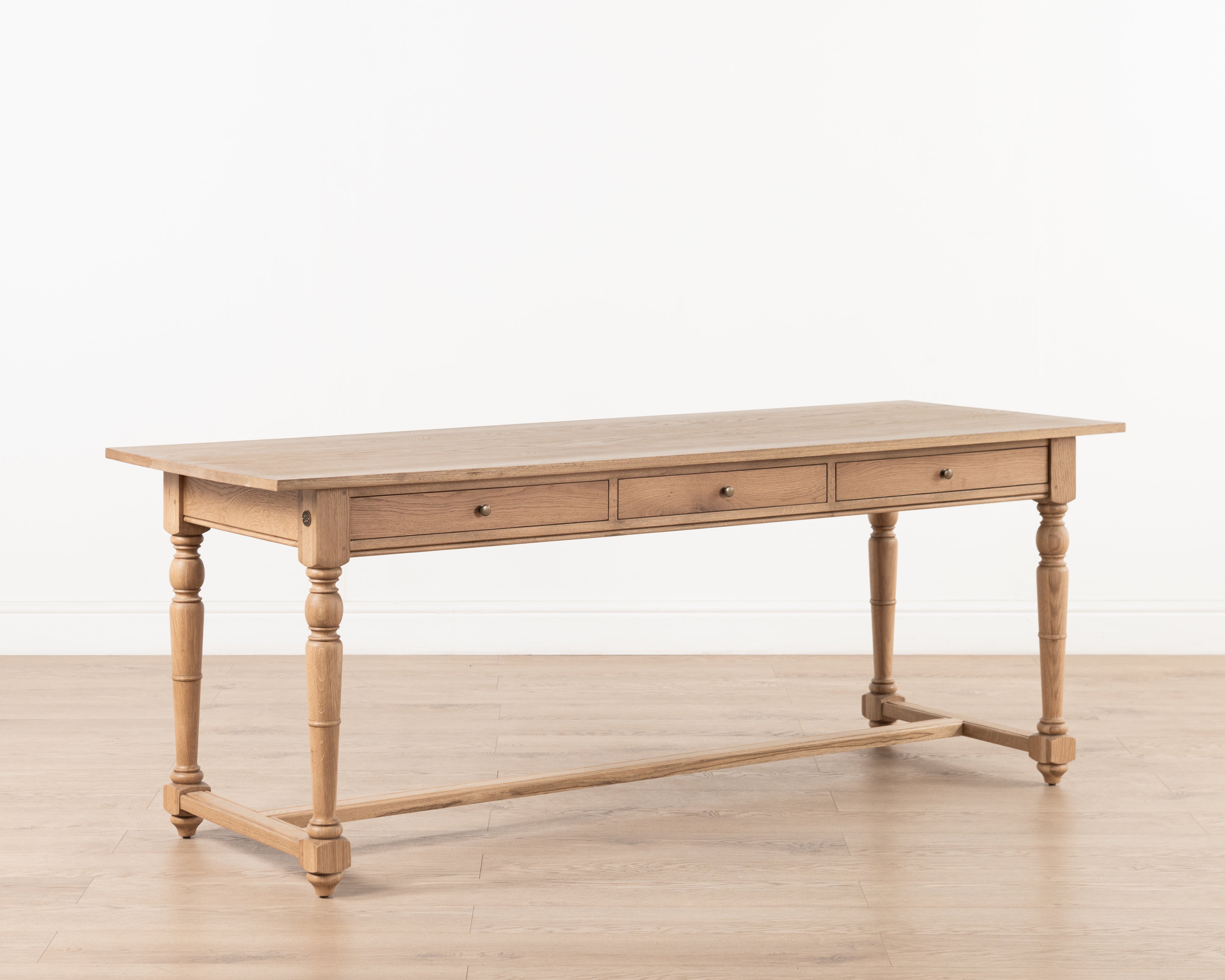 Oxford desk | Solid Weathered Oak